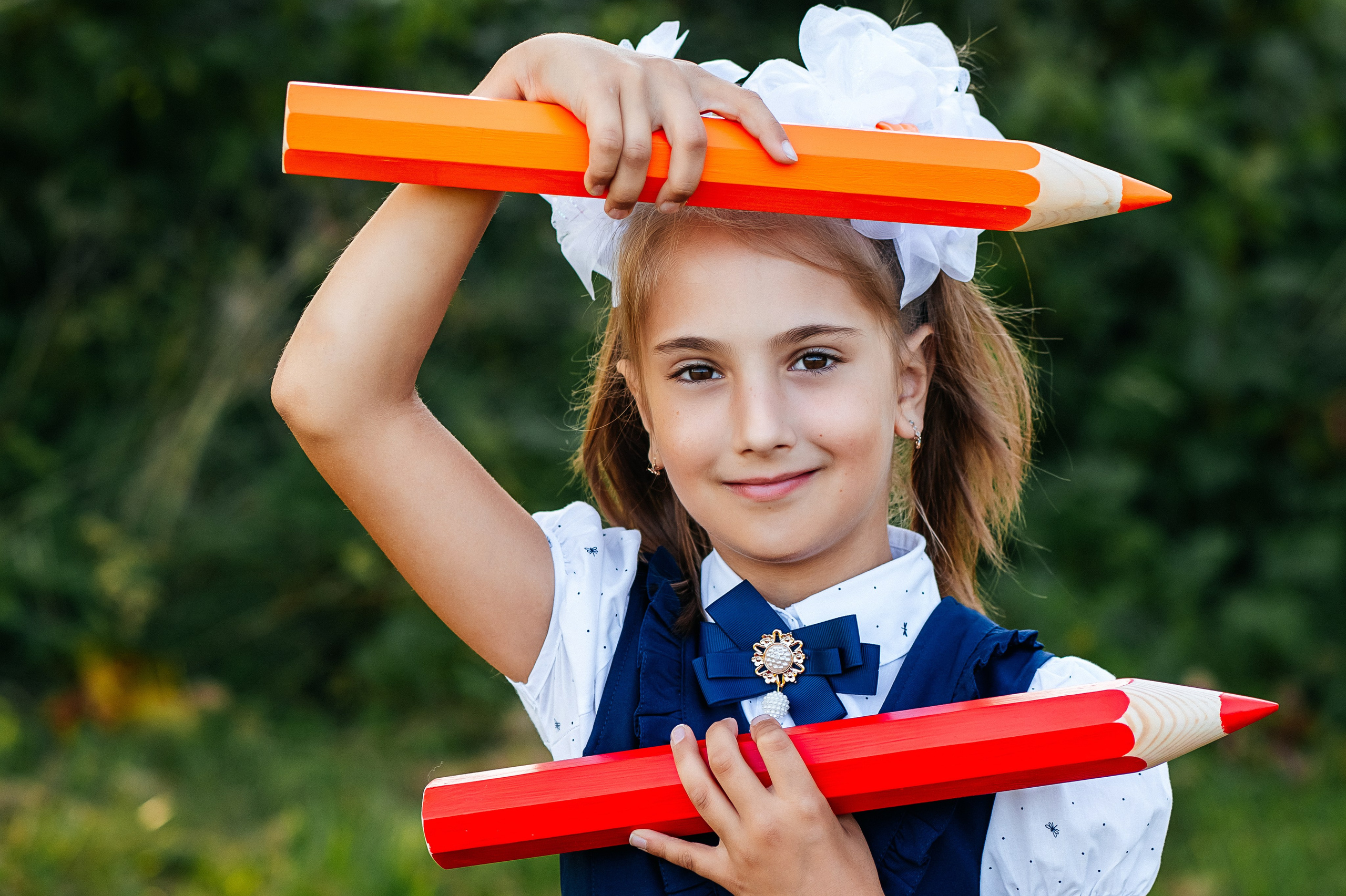 Школьная фотосессия в Петергофе