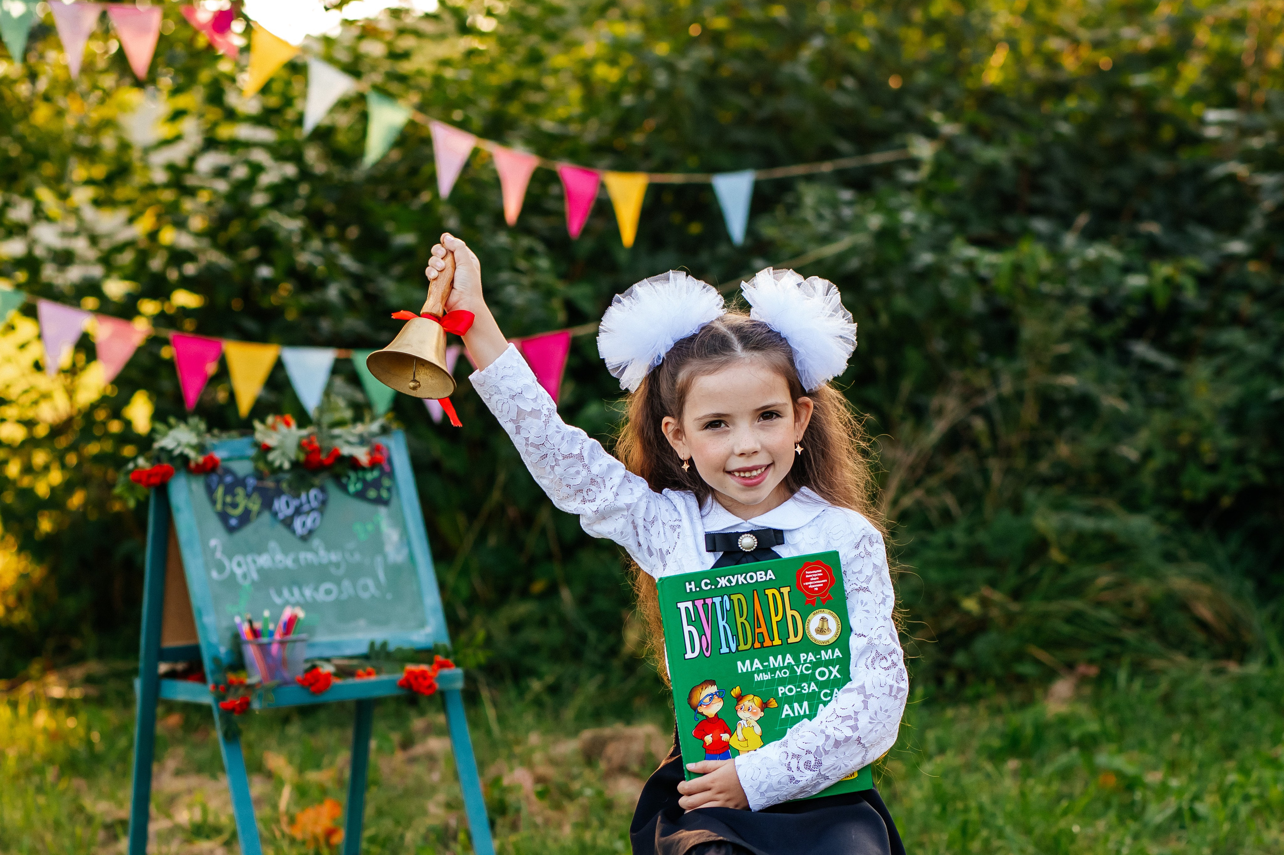 Школьная фотосессия в Петергофе