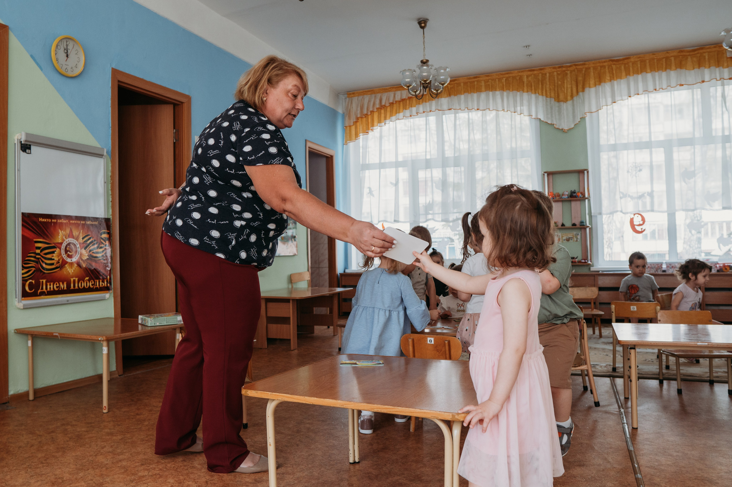Съемка в детских садах. Семейный домашний фотограф в Барнауле Мария Лобастова
