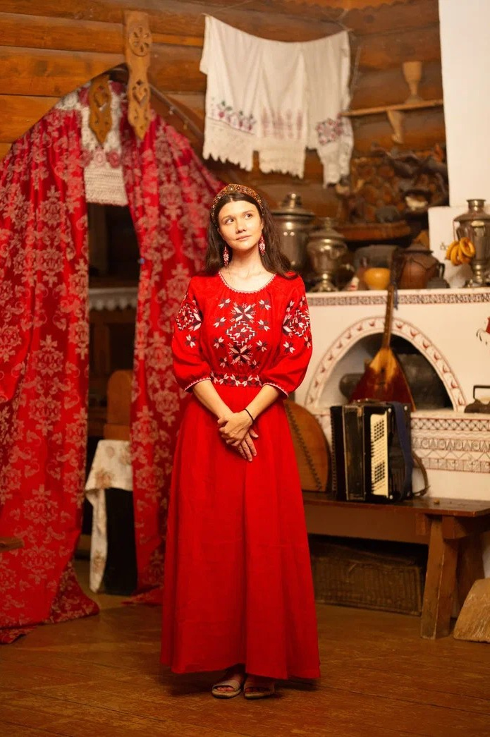 Русская и славянская одежда. Современна русская одежда