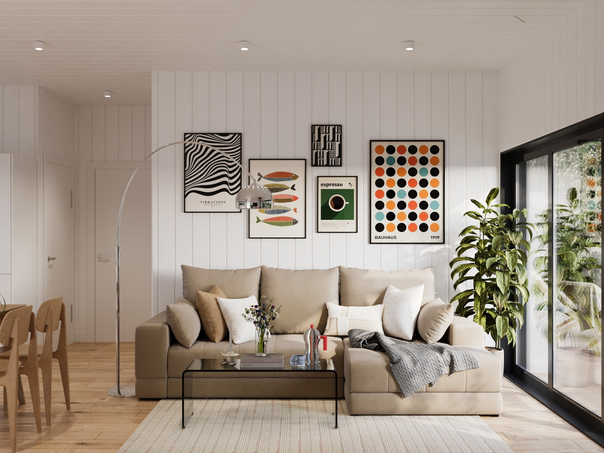 Интерьер дома в Карелии. Полякова Екатерина — дизайнер интерьера, архитектор