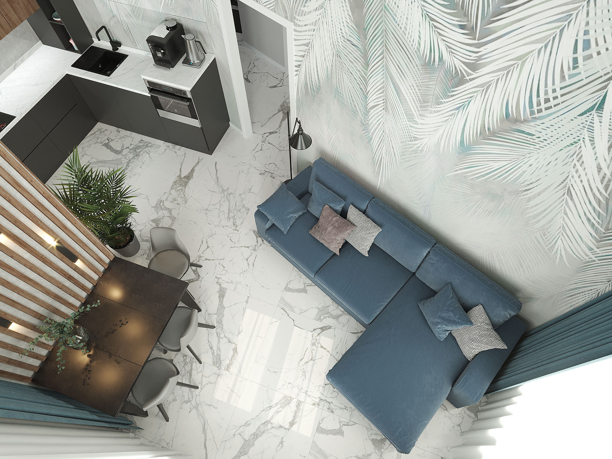 Дизайн гостиной в Санкт-Петербурге