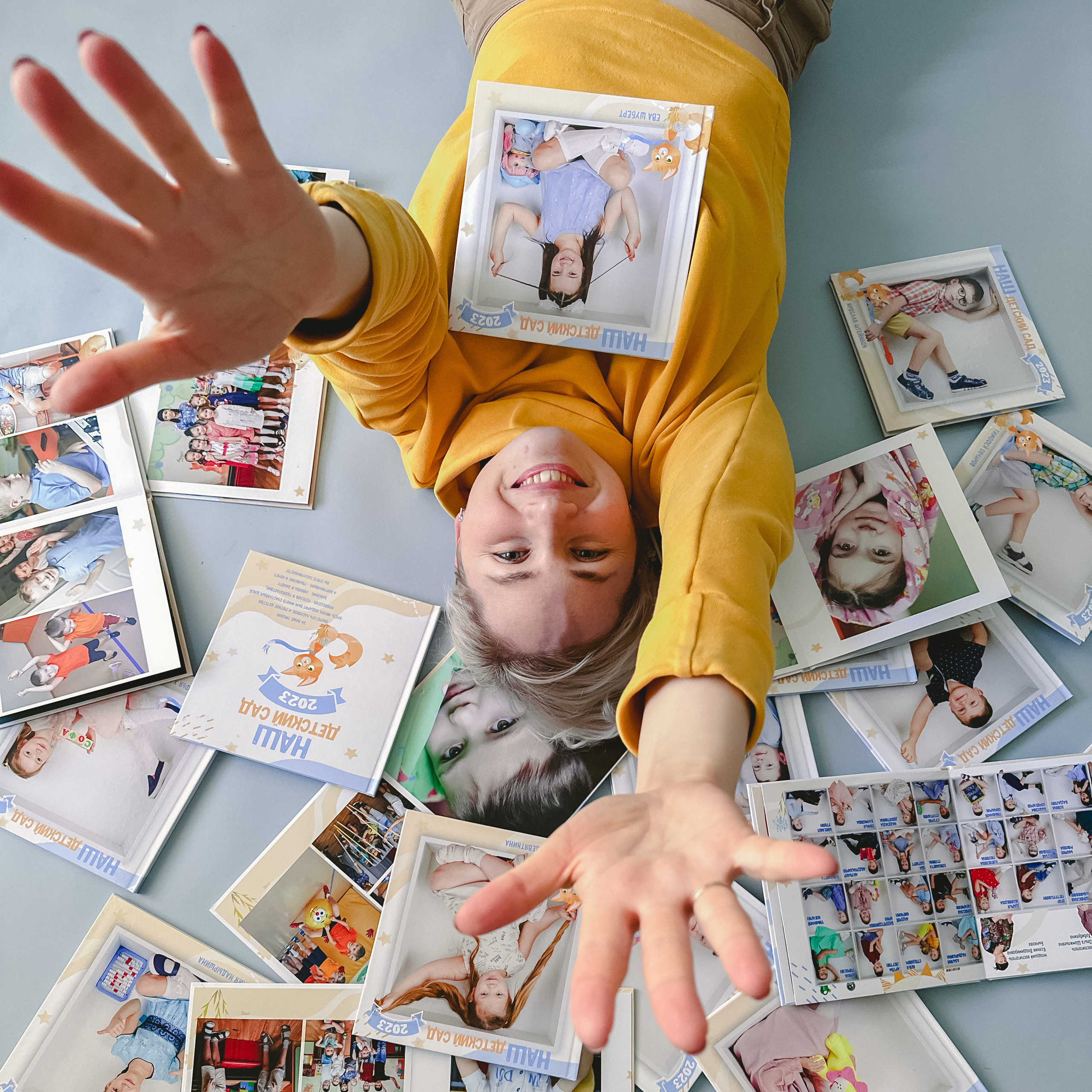 Фотокнига Малыши — индивидуальный выпускной альбом. Фотограф Умерова Ю. Фотограф в детский сад в Екатеринбурге, выпускные альбомы Юлия Умерова