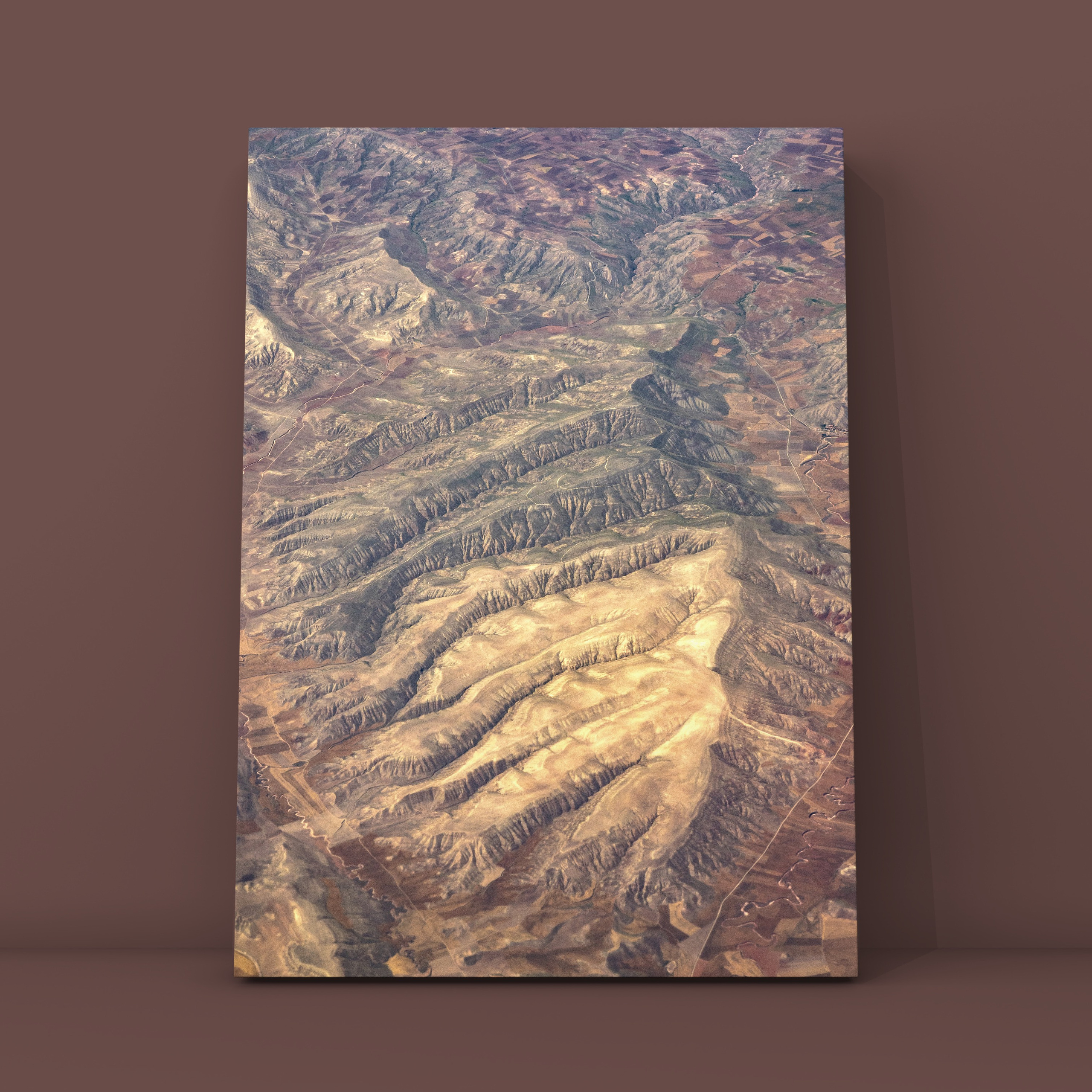 Земля из самолёта по дороге на Кос. Фотограф в Москве Сергей Коршунов