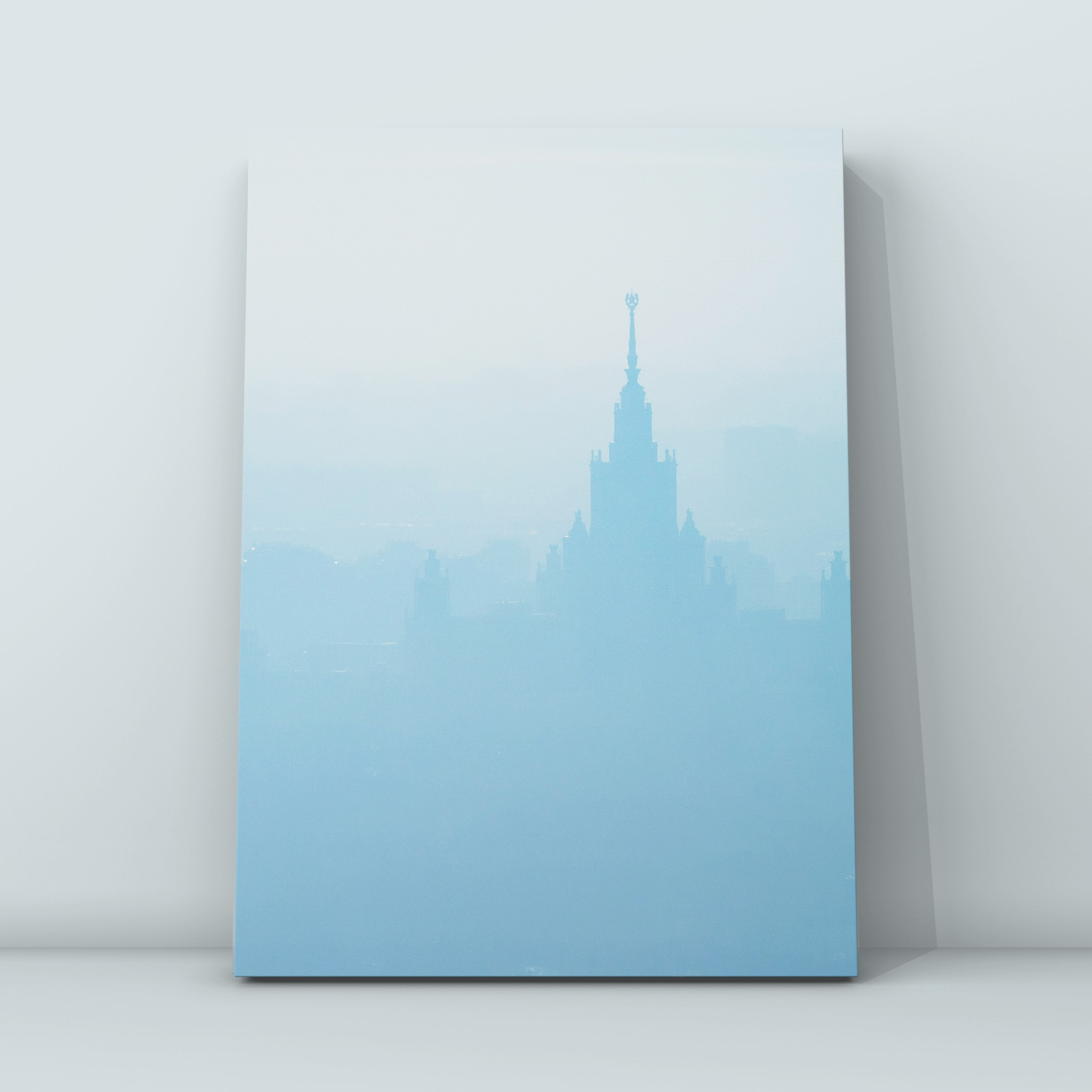 МГУ в дымке. Фотограф в Москве Сергей Коршунов