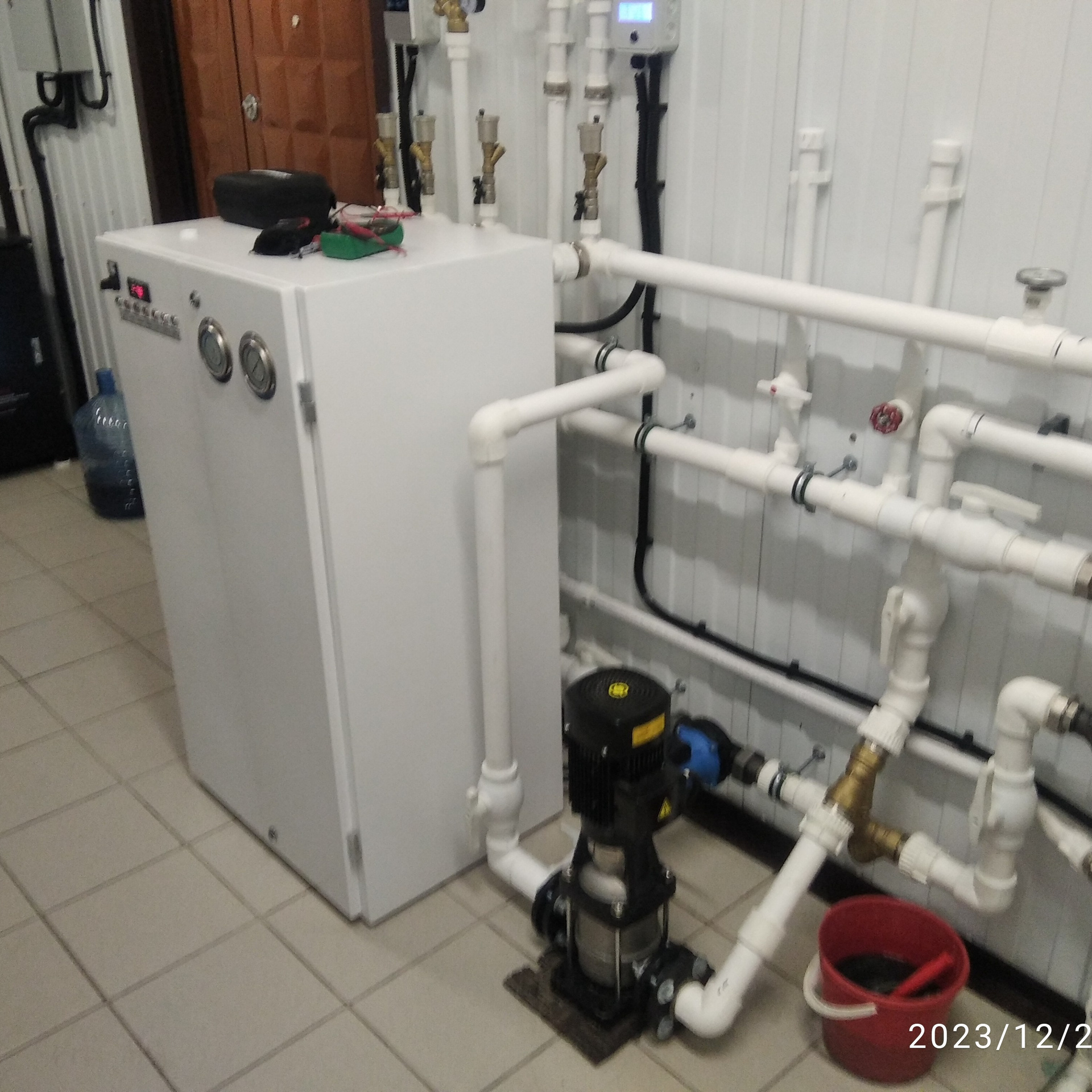 Система грунт вода 20квт