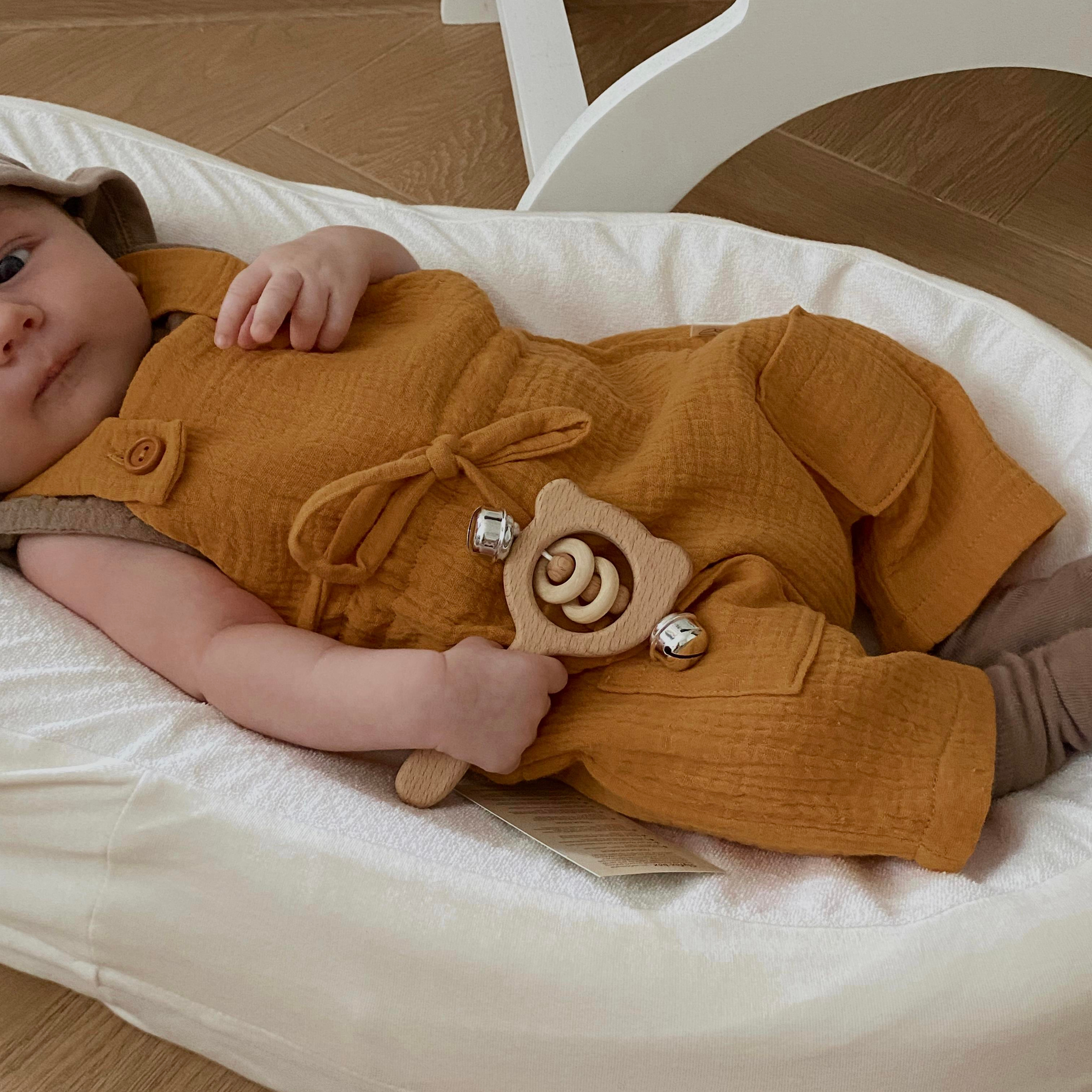 037 Комбинезон зайка. Эко-одежда для детей