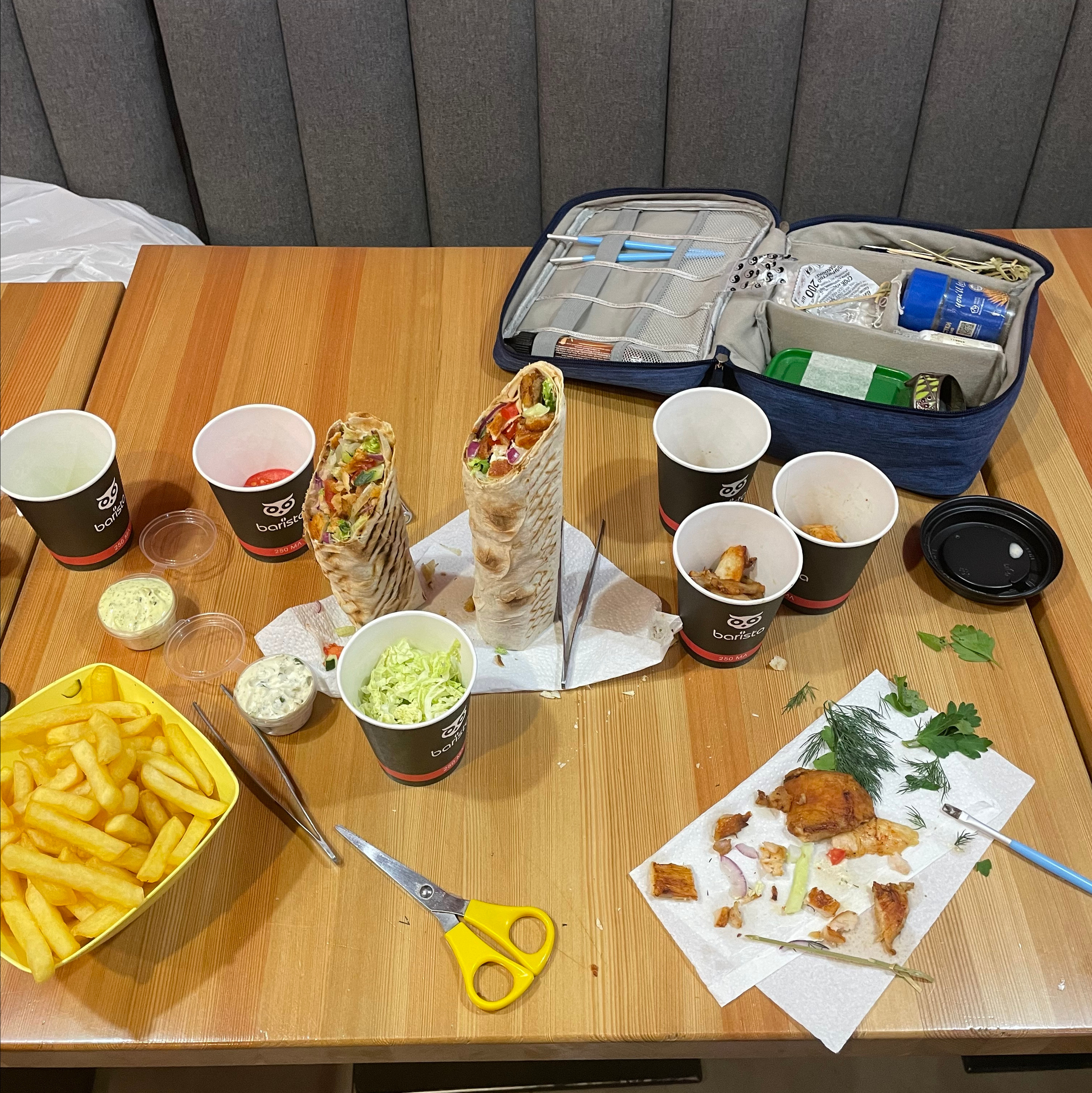 Fry'D — съемка для франшизы ресторана быстрого питания. Фудфотограф, фудстилист и сет дизайнер в Москве Алена Синицына