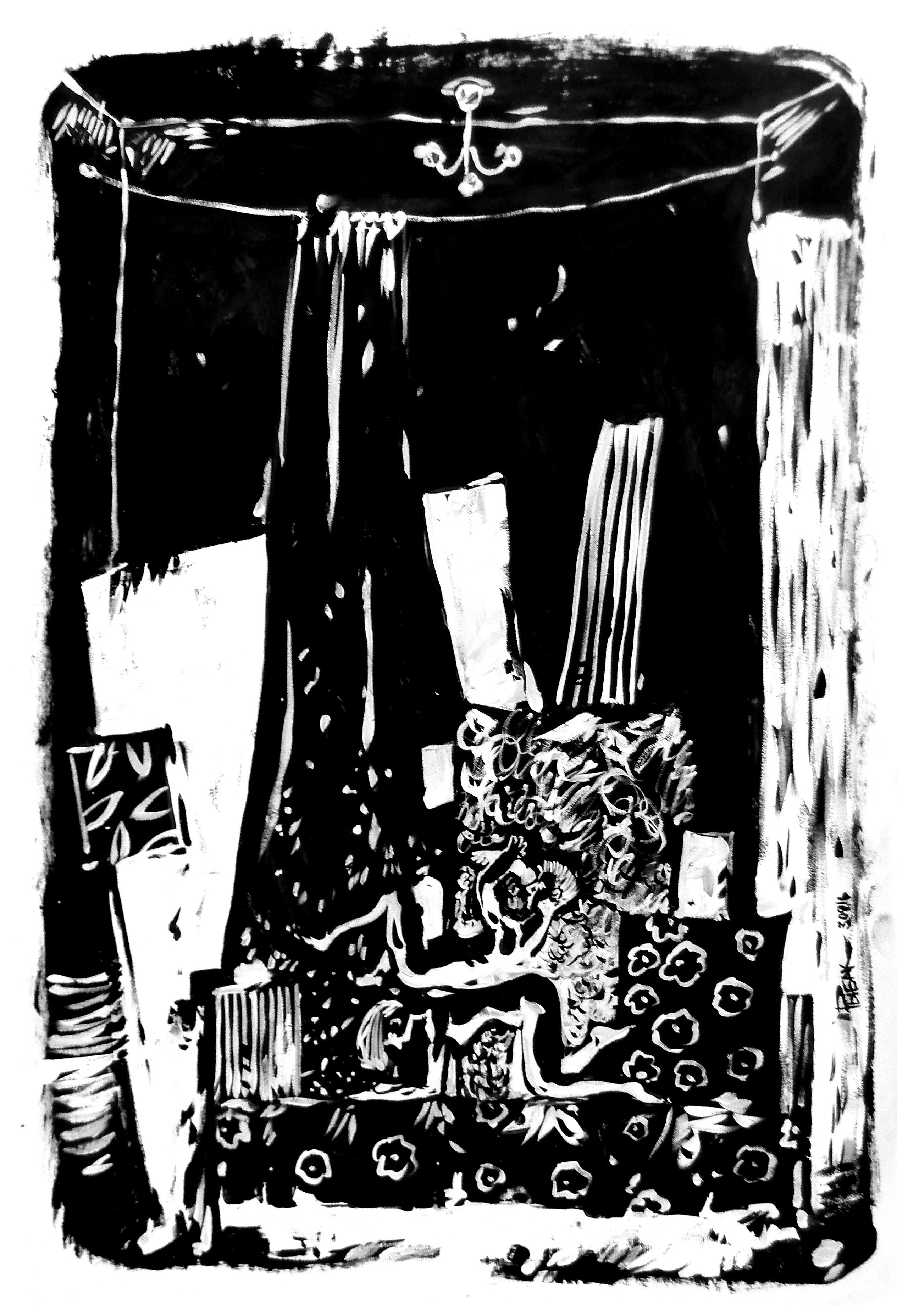 Графика 2016. Художник Рыбак Николай