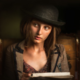 Рисовальщица...