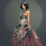 Бумажные цветы...