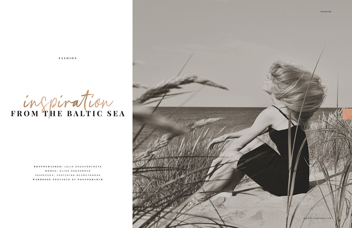 Публикации в журналах. Профессиональный фотограф в Москве