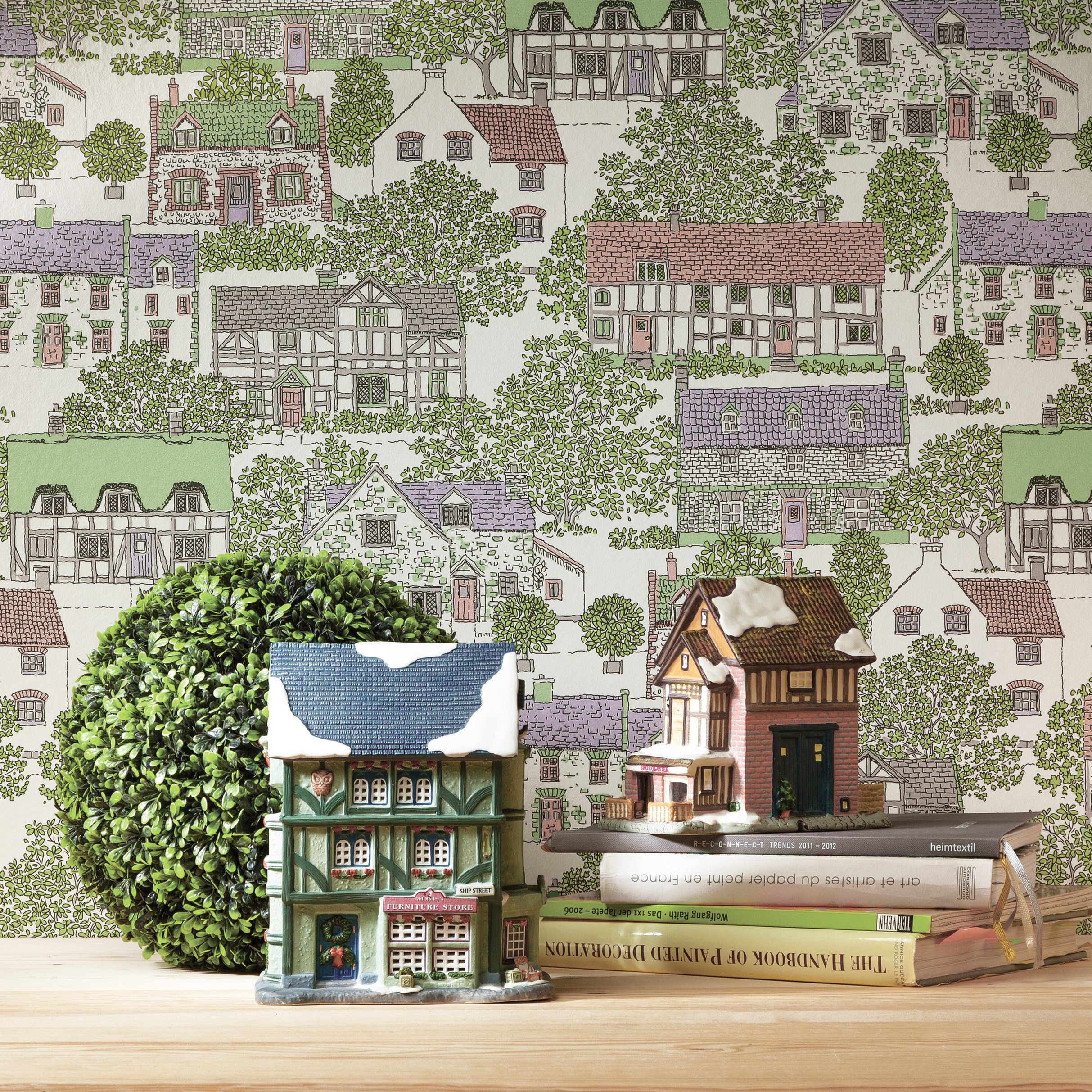 Детские дизайнерские обои Twins