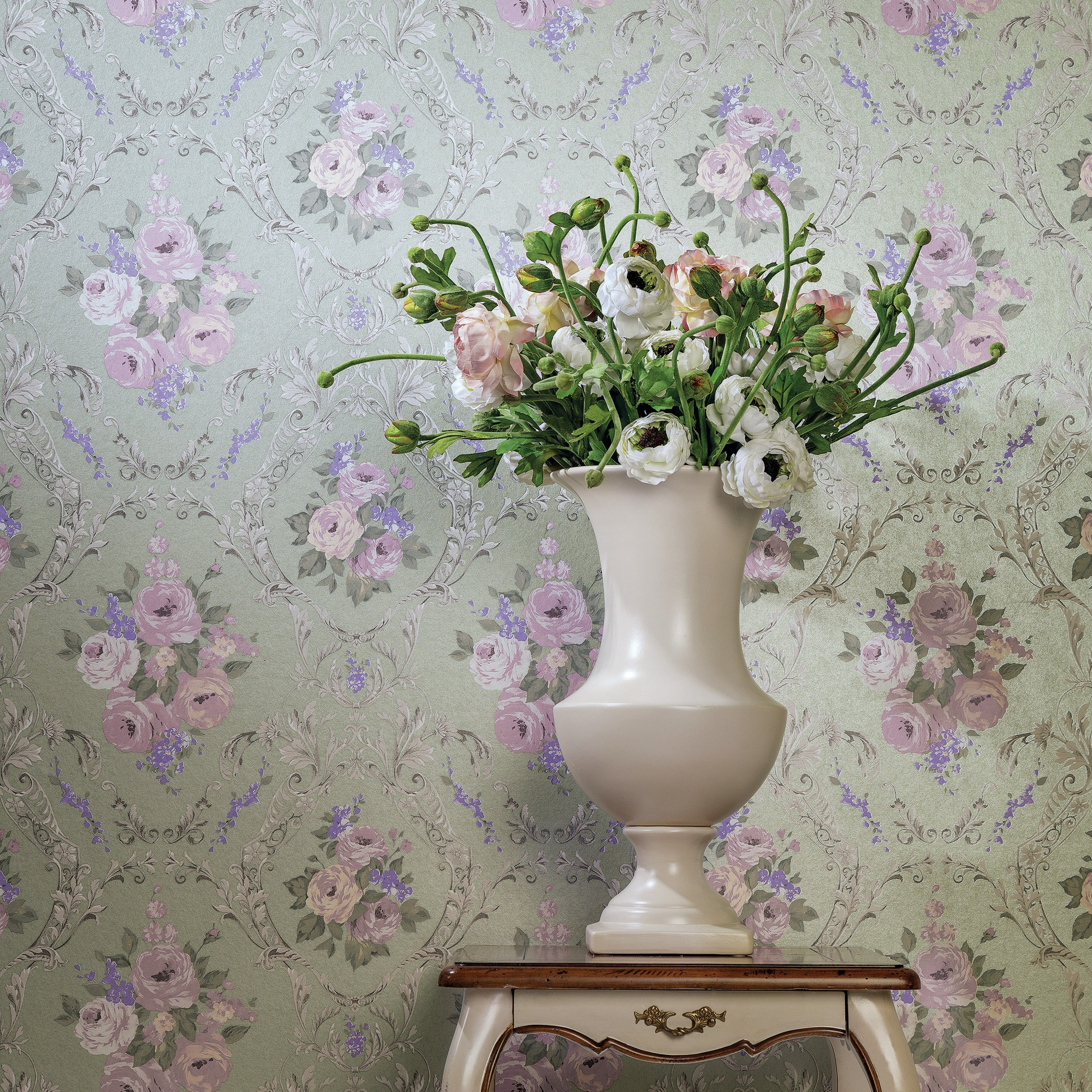 Коллекция обоев с цветами