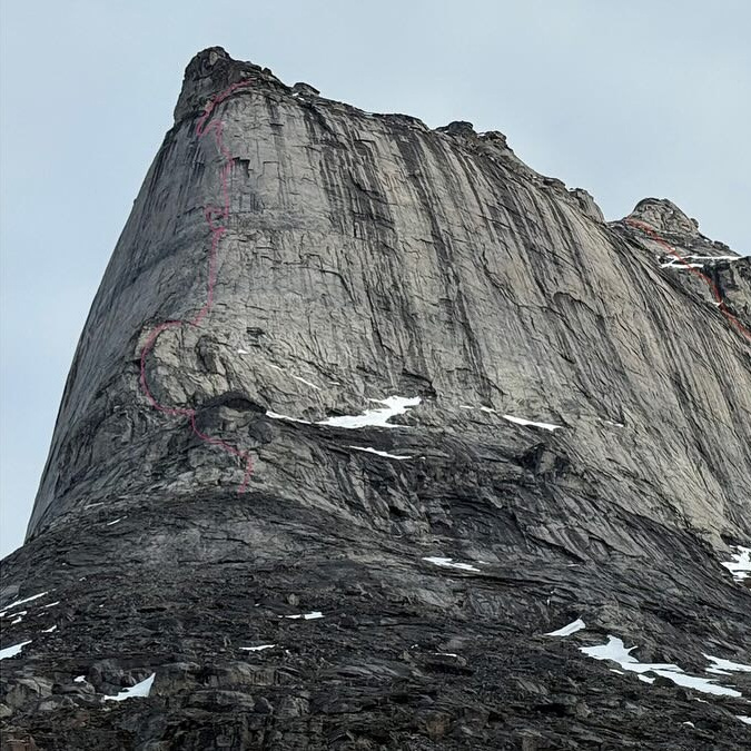 «Лемнос в облаках». Новая линия на Баффиновой Земле, Канада. “Steel Angel”: women’s climbing award