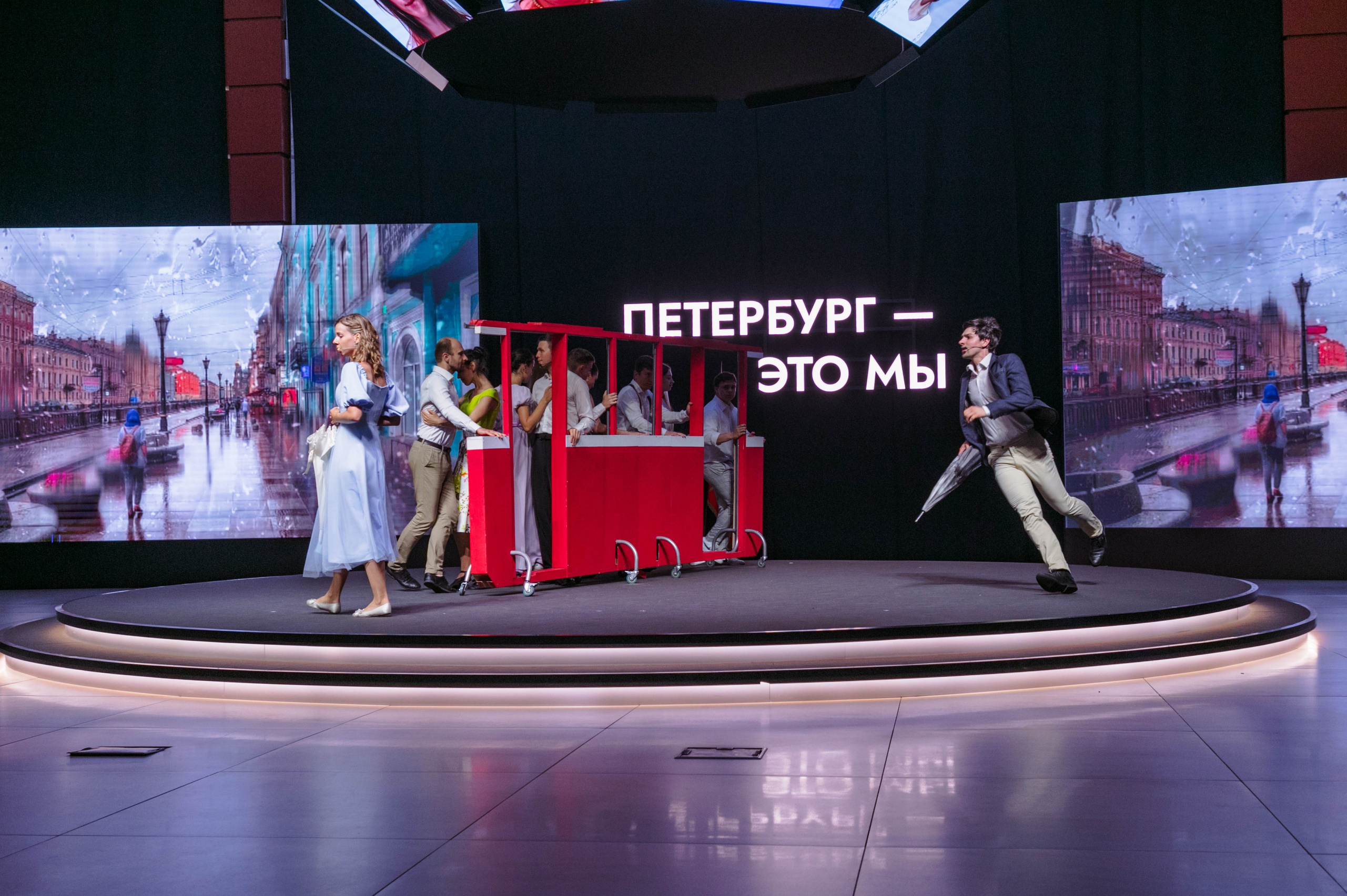 Представление Красногвардейского района на выставке "Мой Петербург"