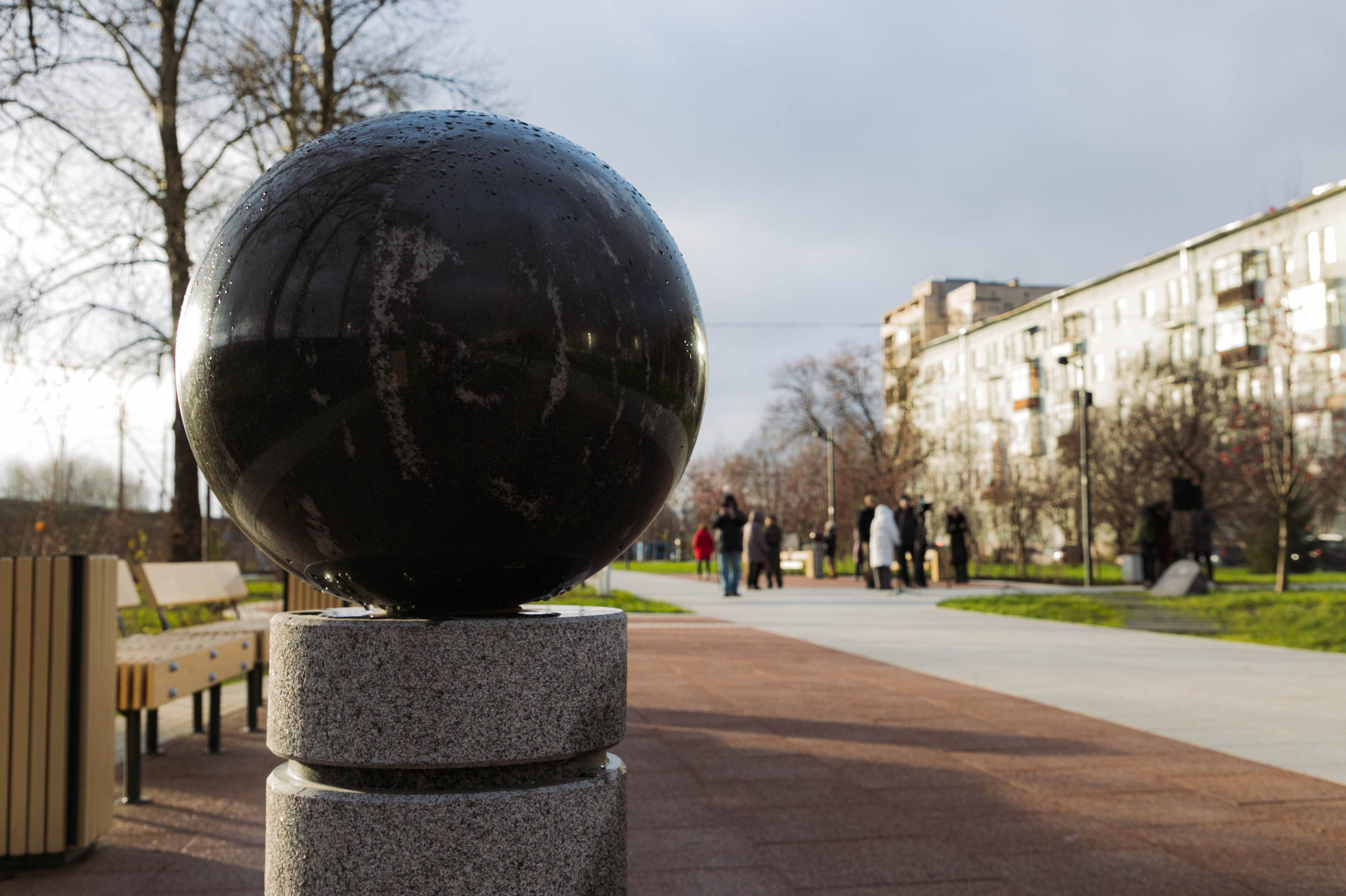 Открытие сквера им. Юрия Кнорозова в Сантк-Петербурге. Репортажный и концертный фотограф в Санкт-Петербурге Адмакина Дарья