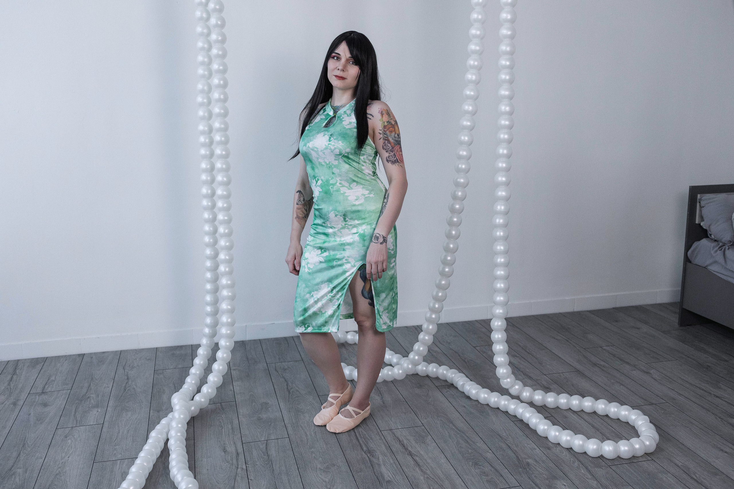 Кимоно и восточные образы. Интерьерная фотостудия Background в Омске