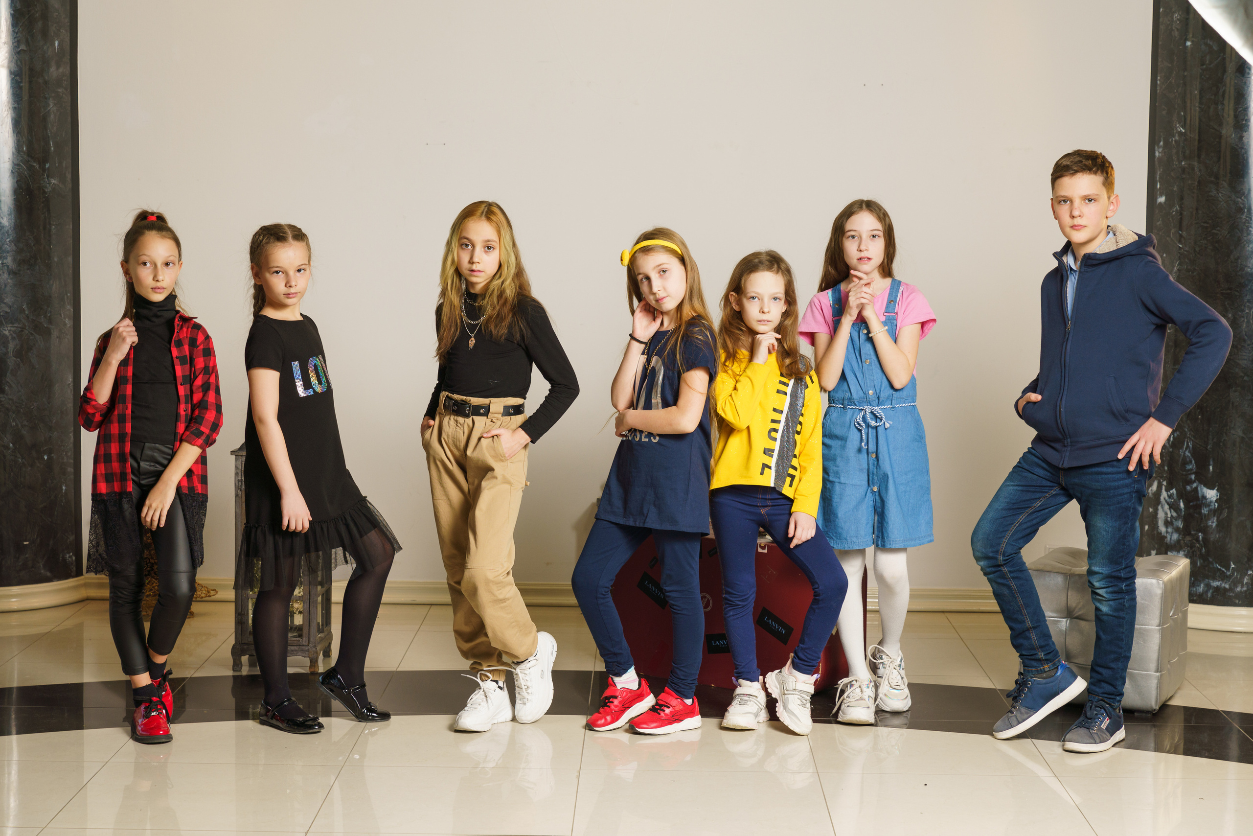 репортажная съемка школы моделей