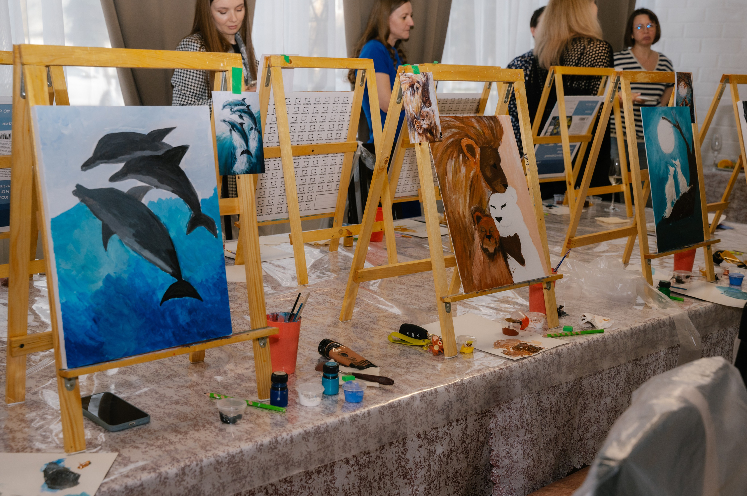 Арт-встреча «В мире животних». Художник Светлана Михайличенко. Картины ручной работы в наличии и под заказ