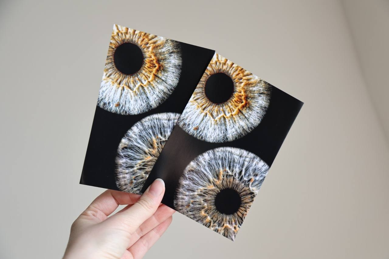 Услуги. Макро Фото радужки глаза в Зеленоградске