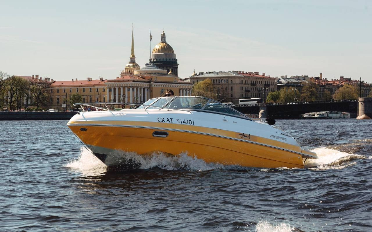 Катер «Скат». SPB Rent Boats|аренда катеров и теплоходов