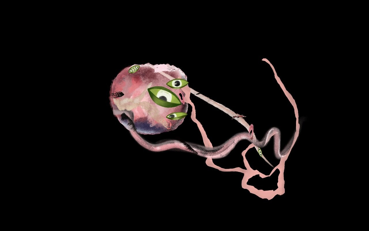 Инсталляция Dependent, Софья Григорьева, Юлия Рибетки