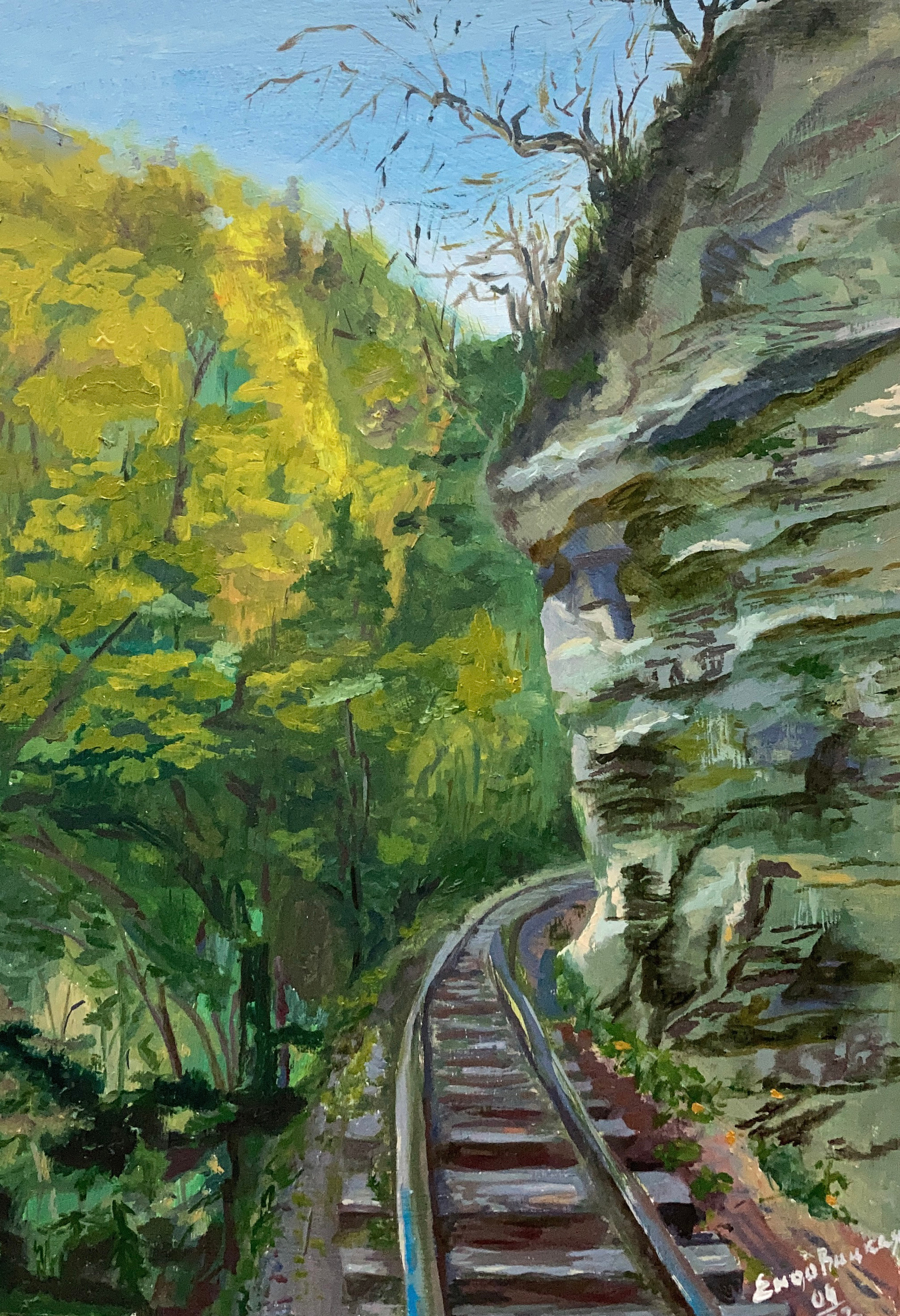 Картины с историями или живопись в путешествиях. ArtZoyaEndovitskaya