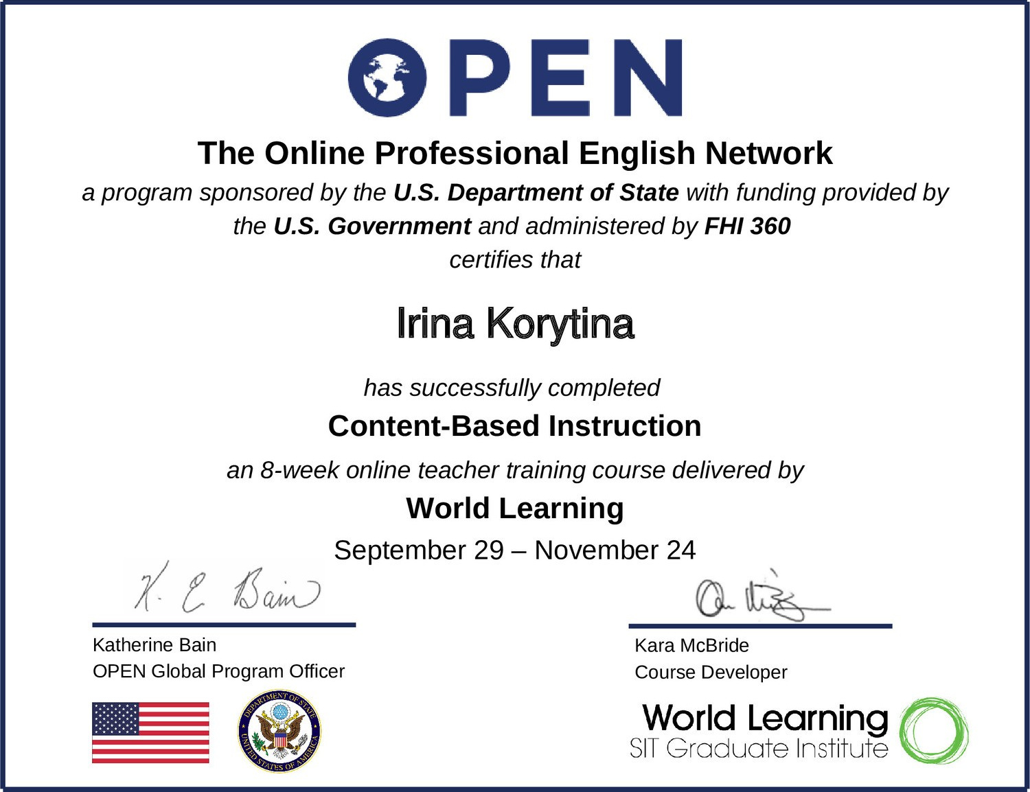 Документы. LinguaCentrePro