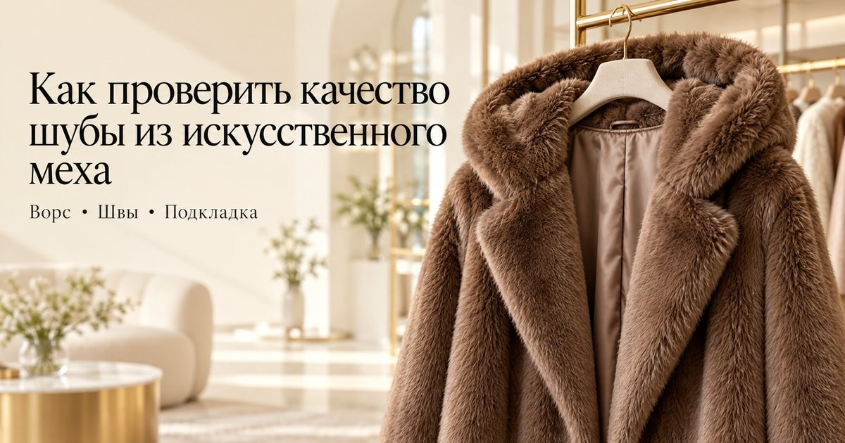 Как проверить качество шубы из искусственного меха | Roberto Balzini