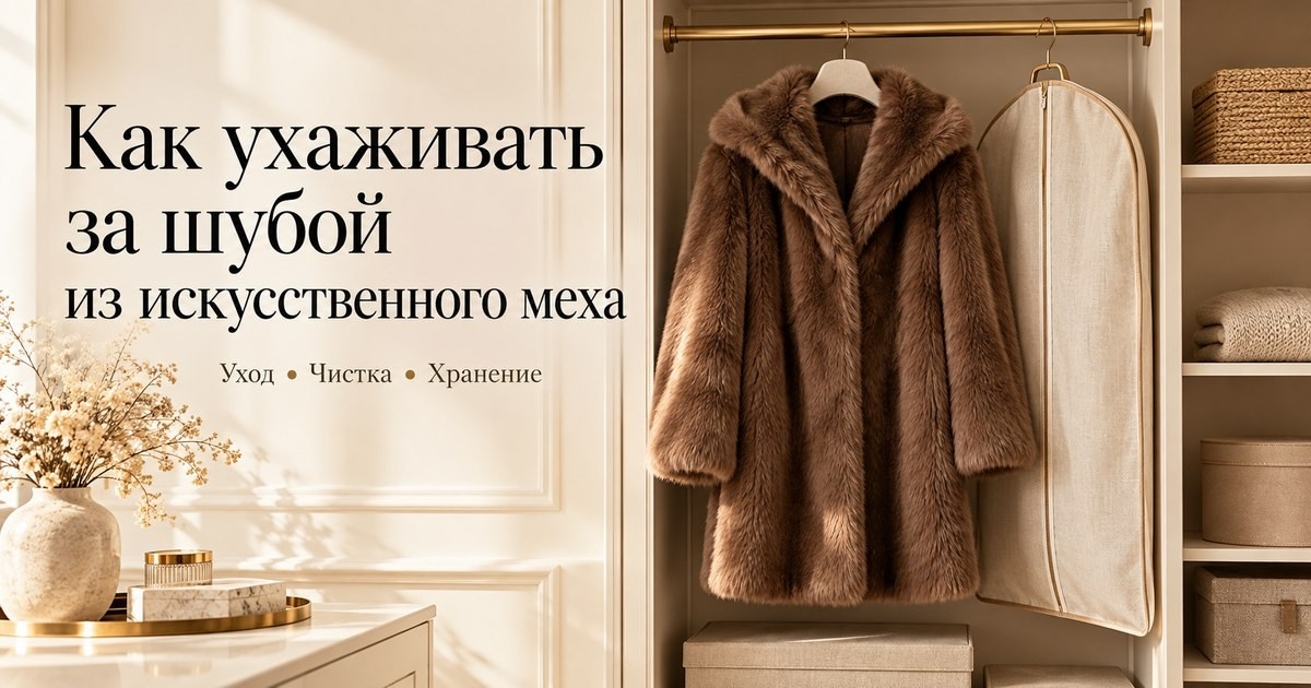 Как ухаживать за шубой из искусственного меха | Roberto Balzini