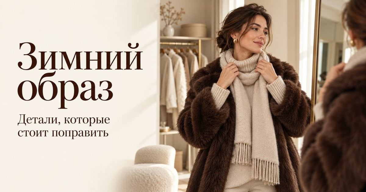 Как выглядеть аккуратно зимой: детали образа с шубой | Roberto Balzini