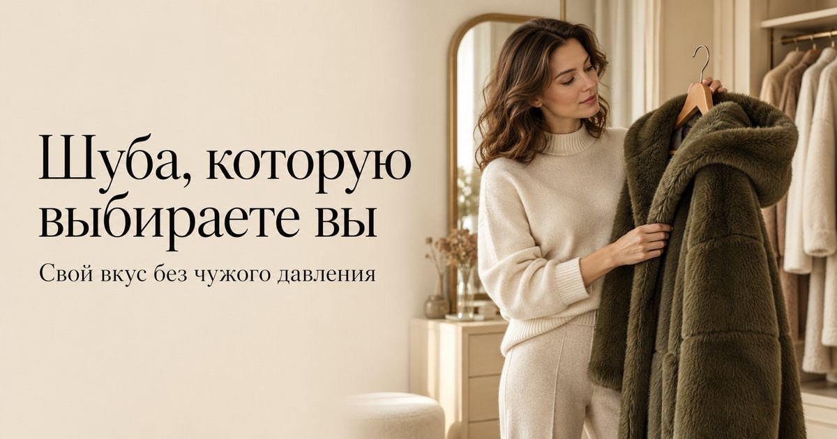 Как выбрать шубу для себя, а не ради чужого мнения