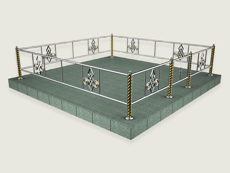 Ограды на могиле. Granum-memorial