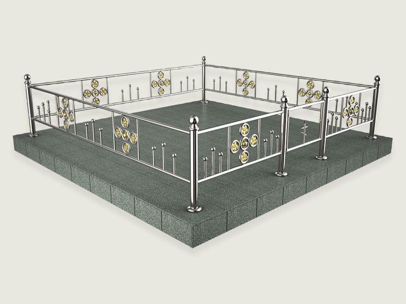 Ограды на могиле. Granum-memorial