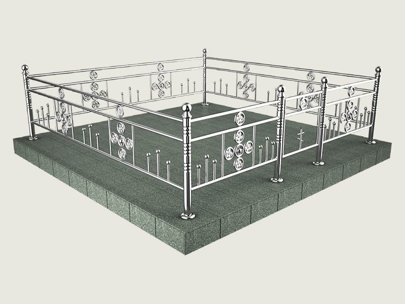 Ограды на могиле. Granum-memorial