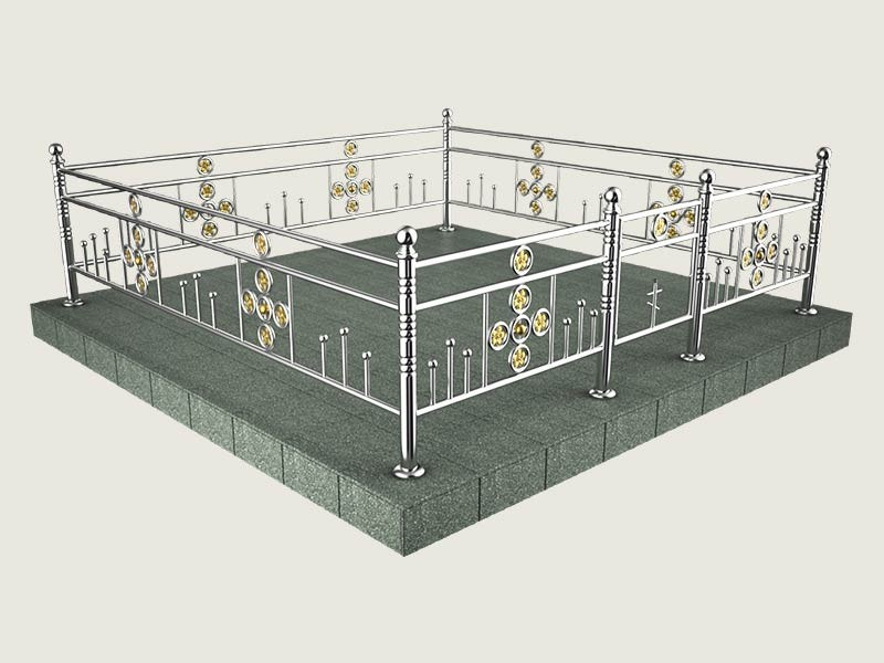 Ограды на могиле. Granum-memorial