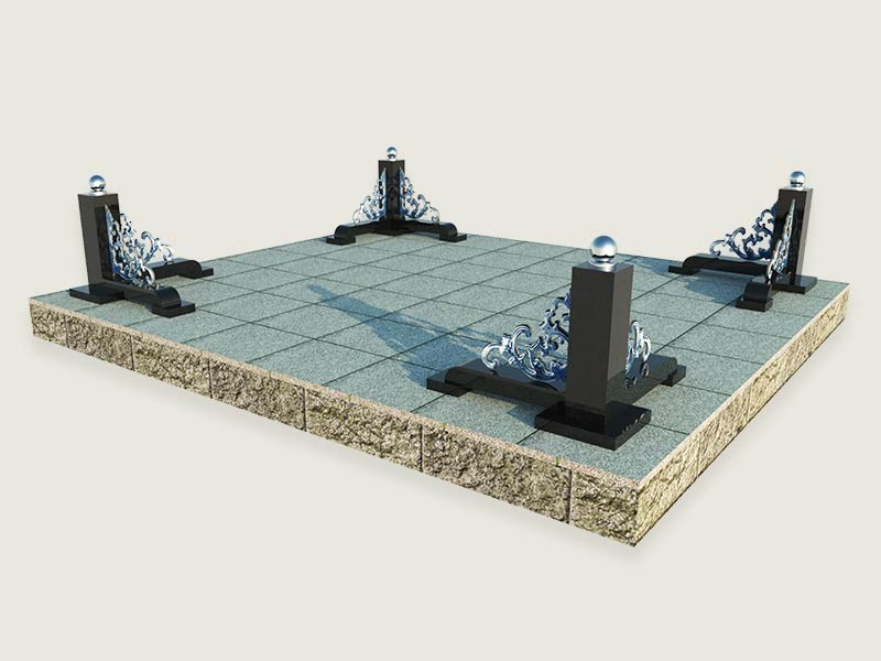 Ограды на могиле. Granum-memorial