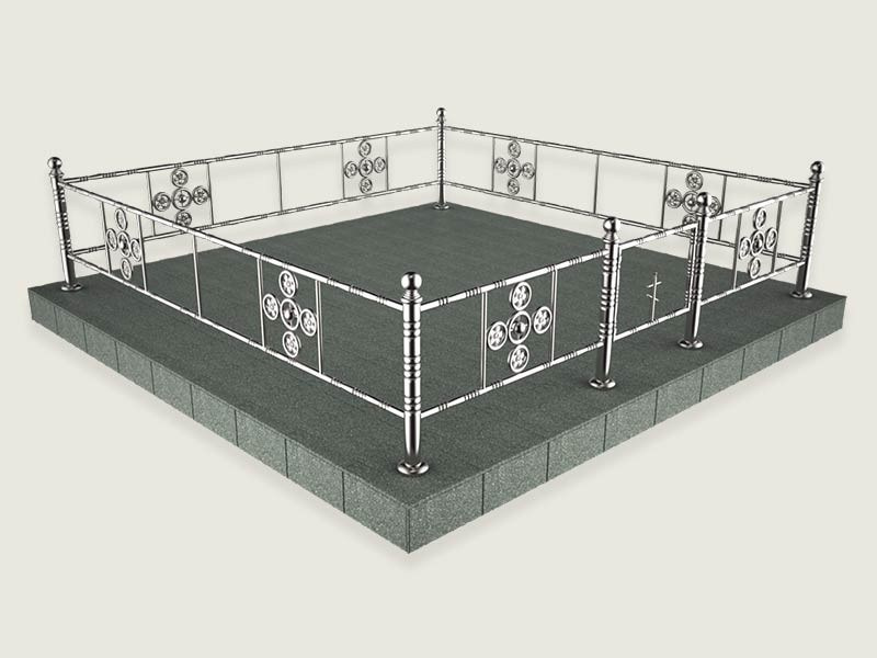 Ограды на могиле. Granum-memorial