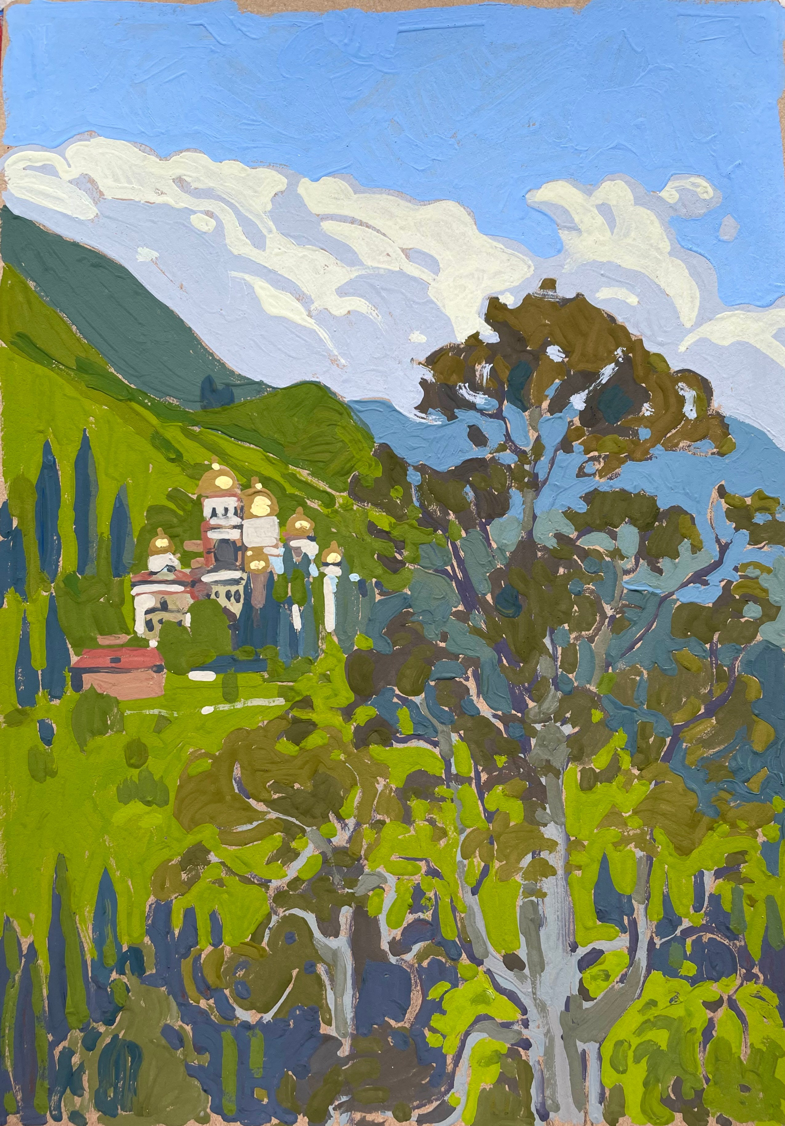 Пейзажи. Художница Лиза Владимирова