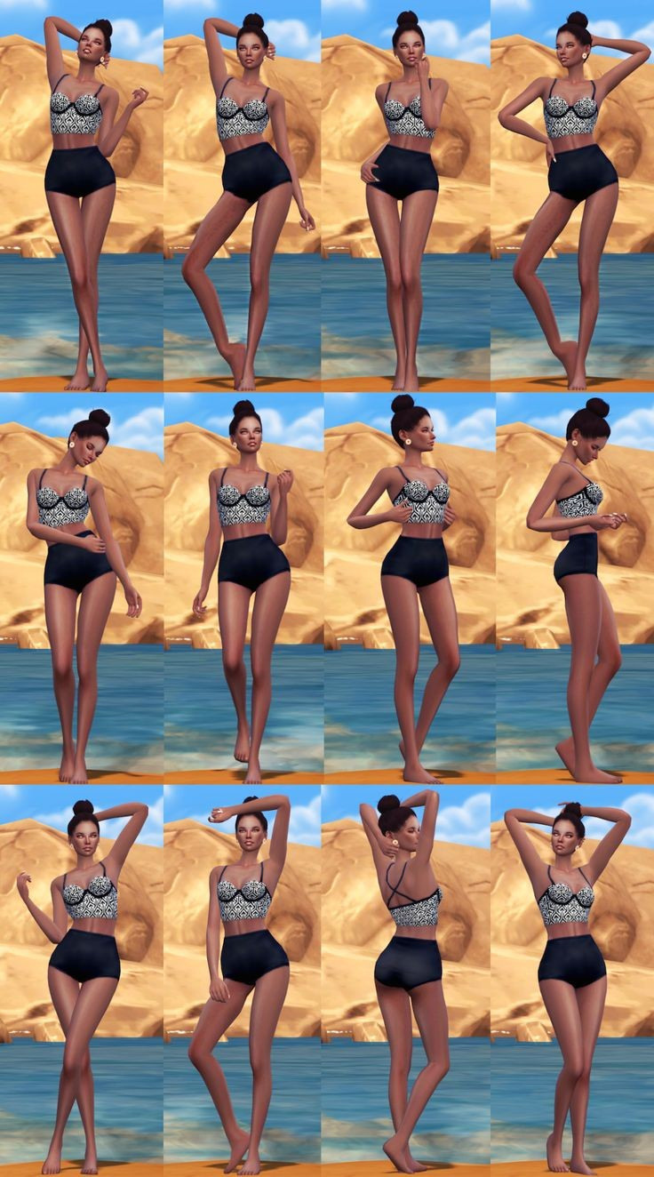 Позирование в купальнике, фотосессия в купальнике, позирует на море, позирует в купальнике