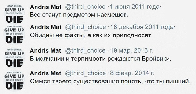 Twitter. ХРОНИКИ ХРОНОСА