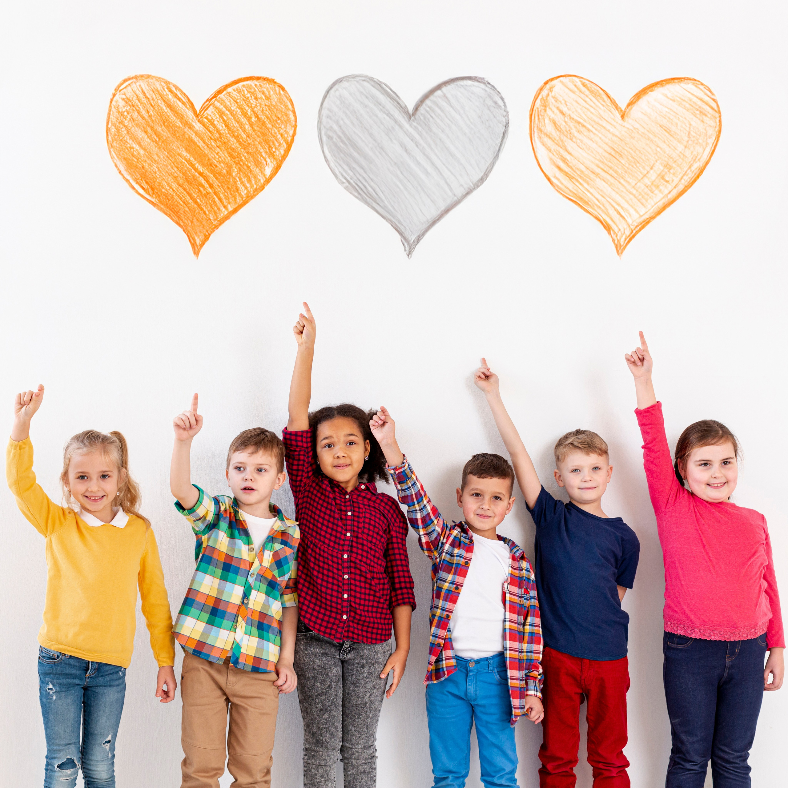 Групповое фото. Три Жирафа