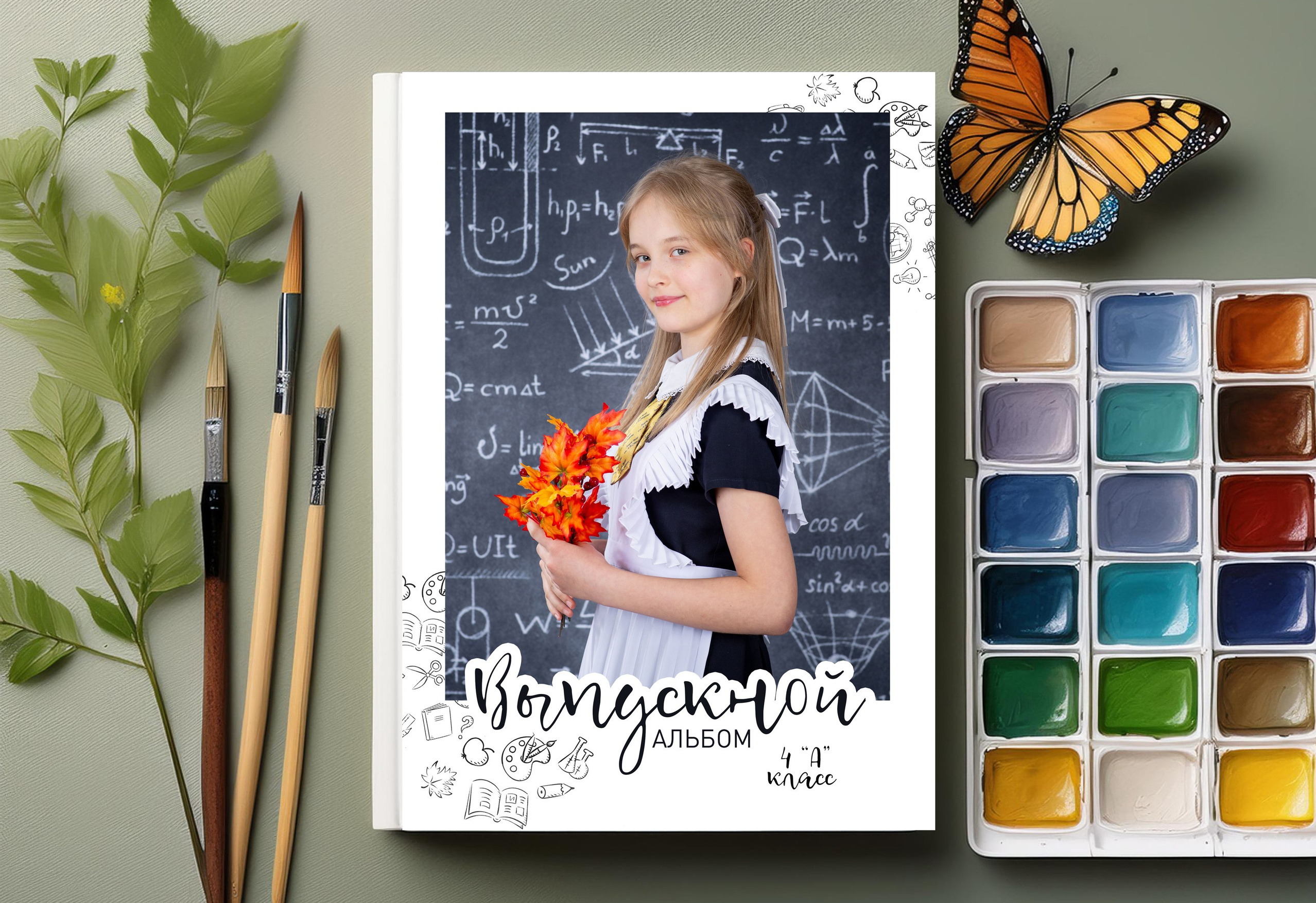 Красивый выпускной альбом для детского сада