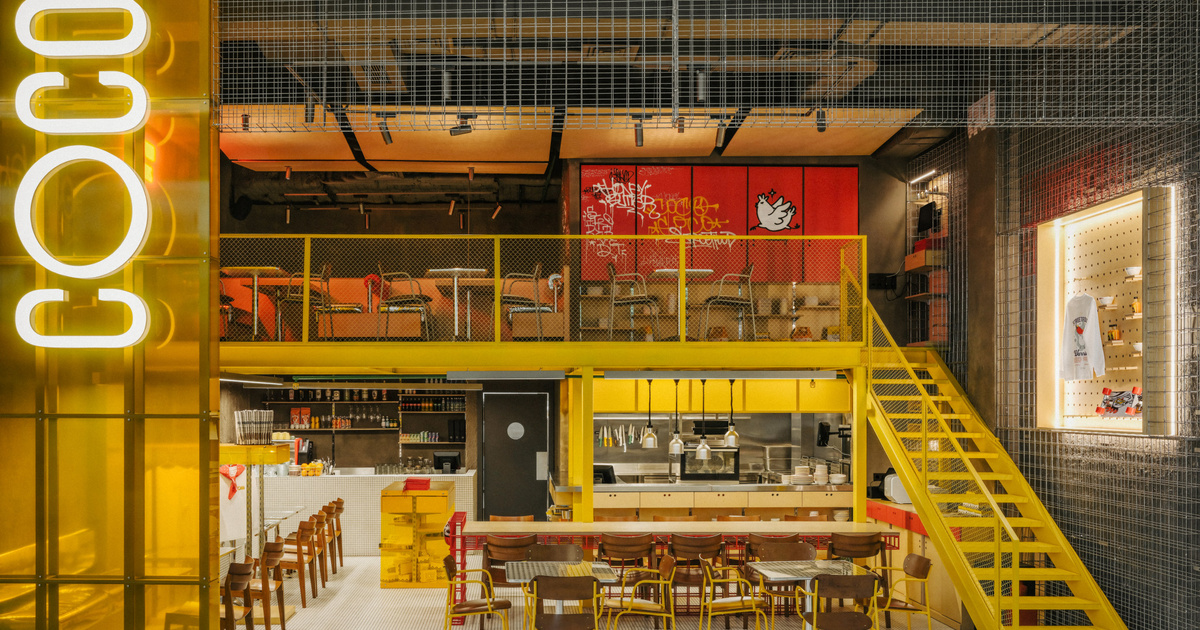COCO — street style restaurant in Astana interior photography. Роман ...