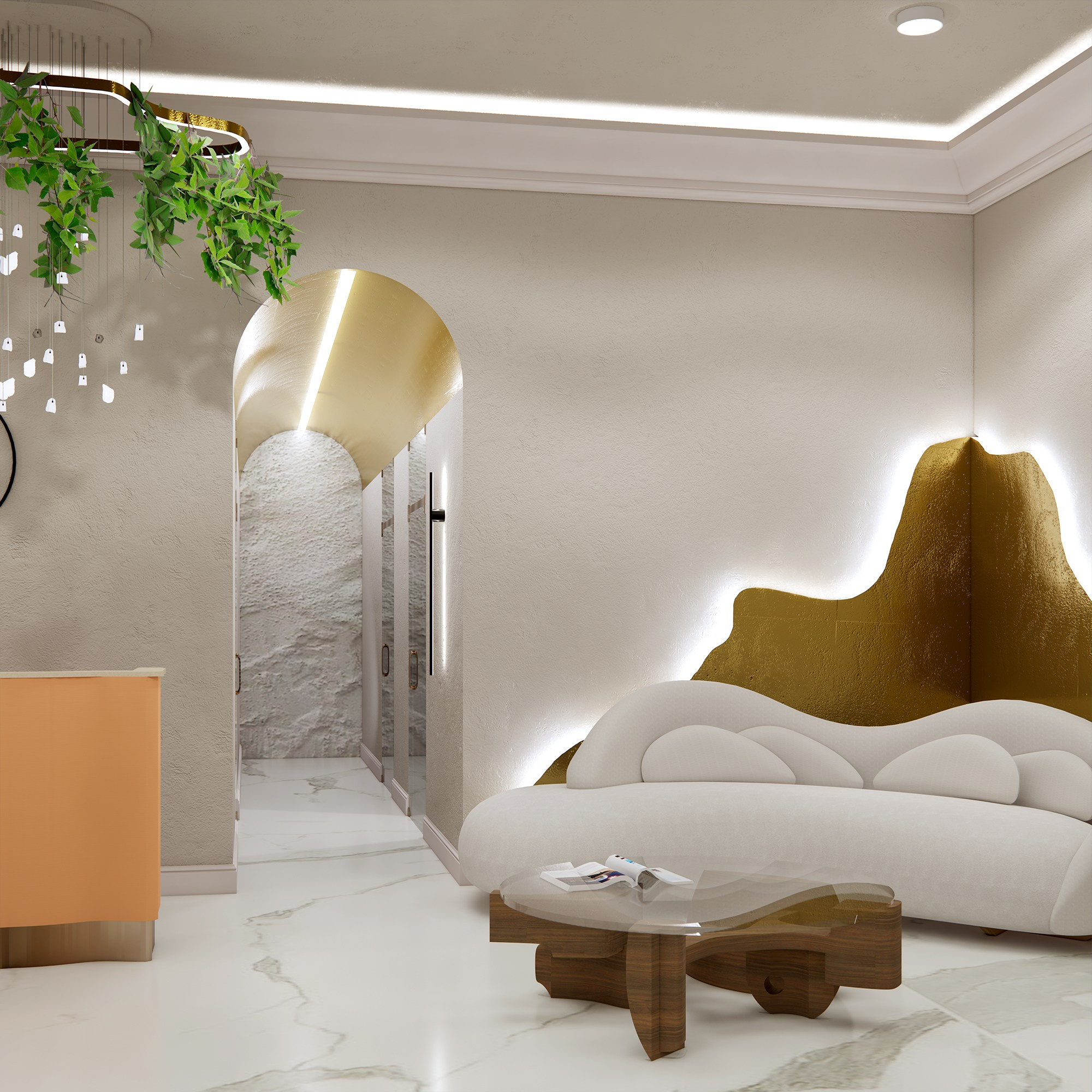 Design of a private clinic. Interior designer Stockholm