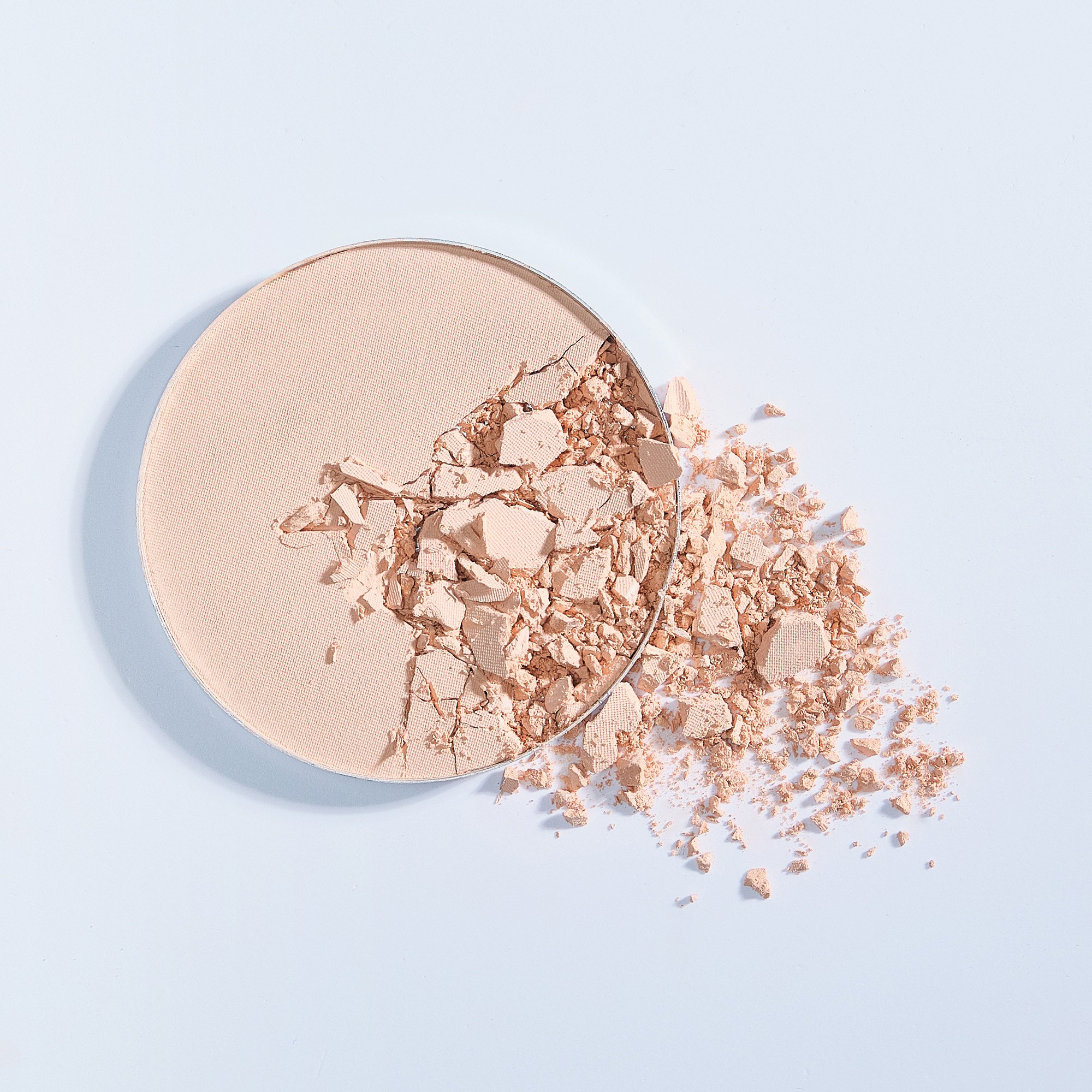 Предметная фотосъёмка косметики, Фотосъёмка в Москве, Фотосъёмка в зеленограде, косметика, пудра текстура