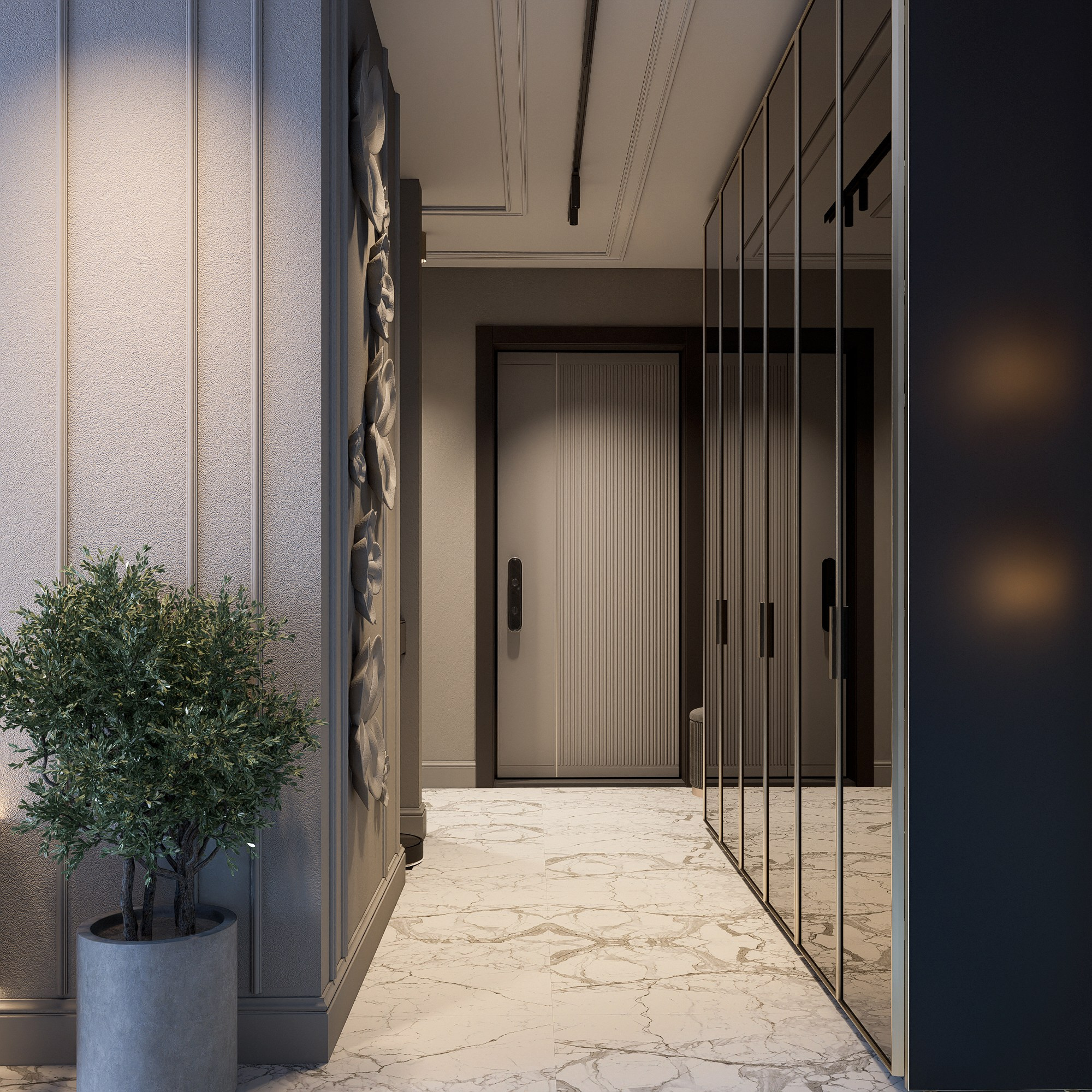 Квартира ЖК RIVER NEW. Архитектурно-дизайнерское бюро ROOMS