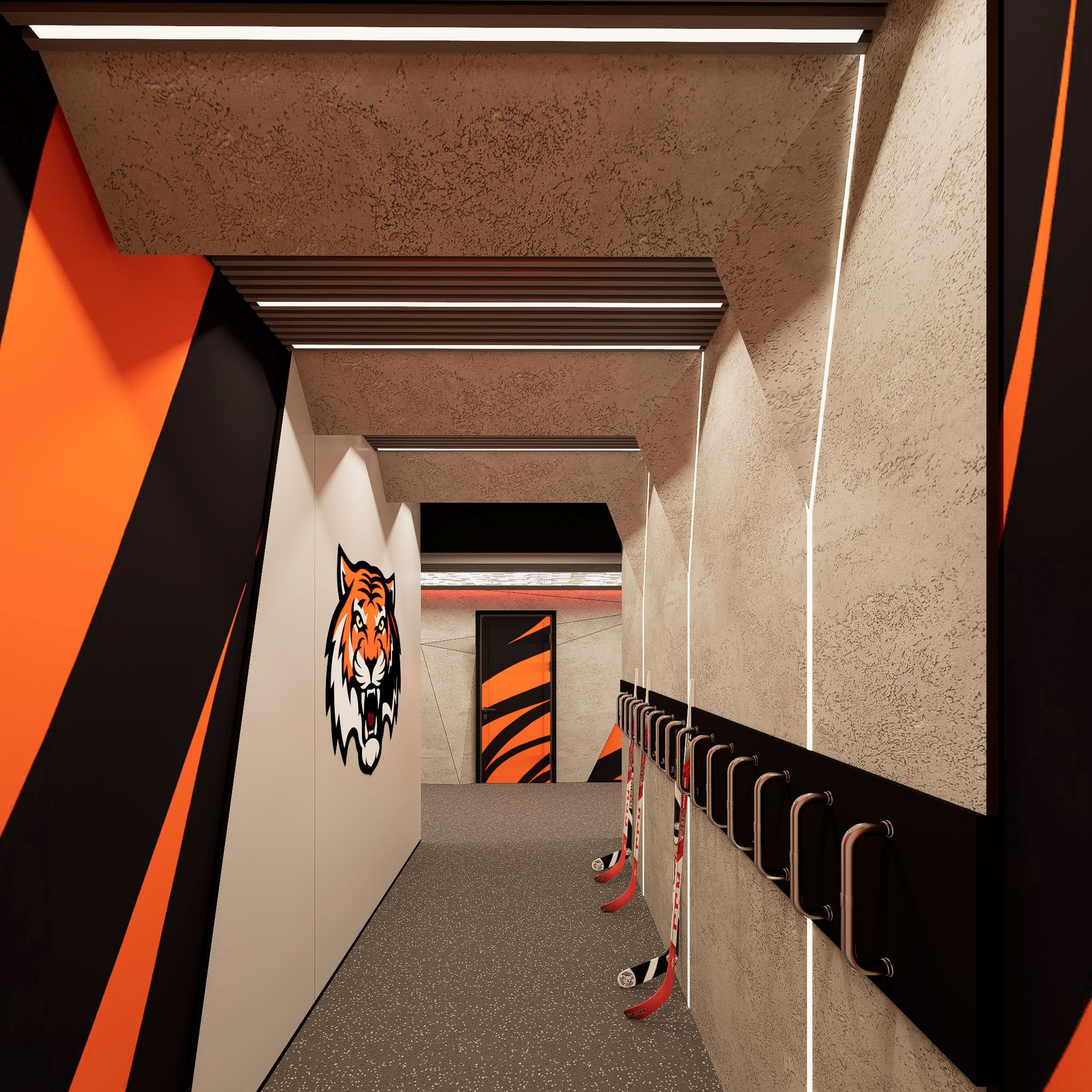 ХК Амур. Архитектурно-дизайнерское бюро ROOMS