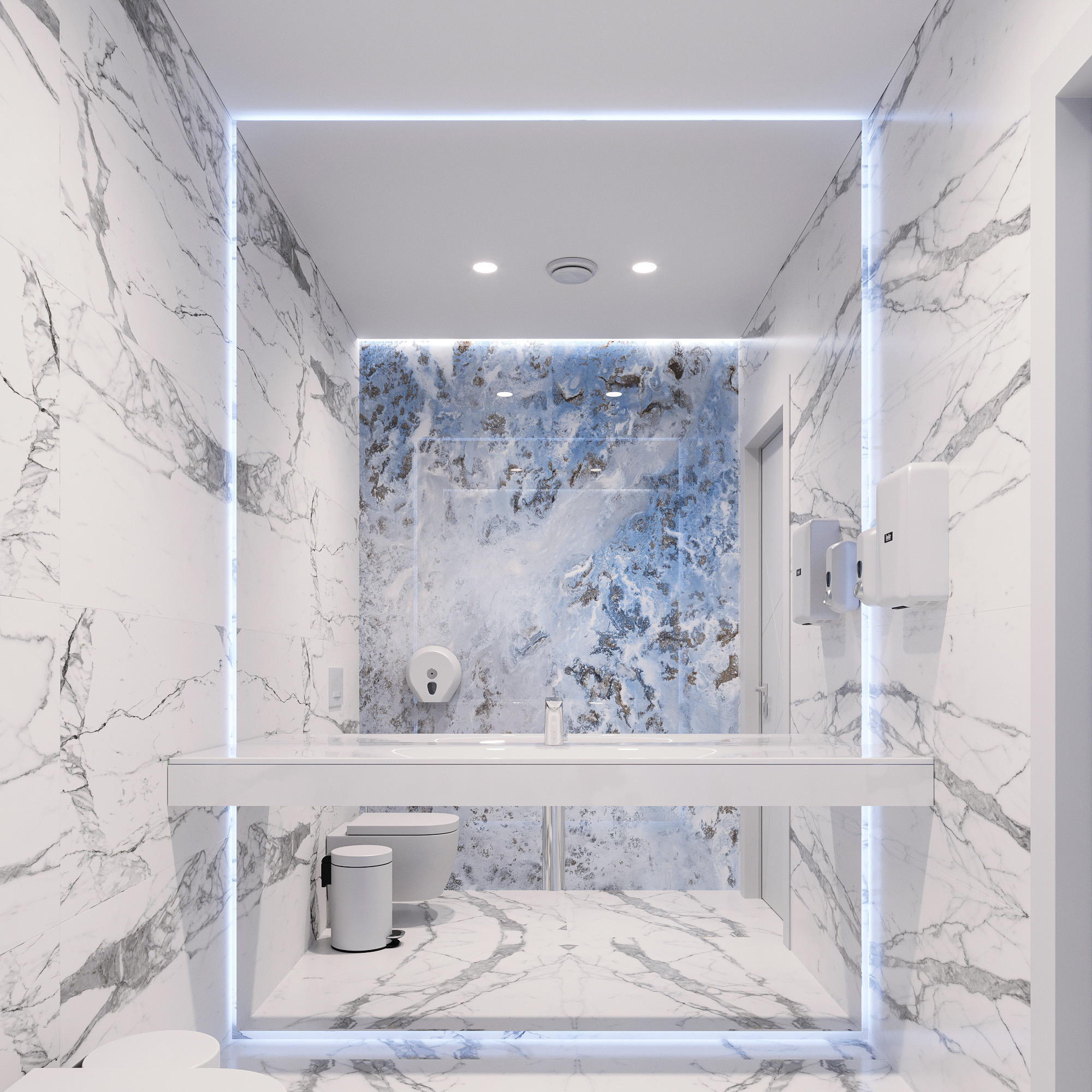 Дизайн интрьера стоматологической клиники «Da Vinci». Архитектурно-дизайнерское бюро ROOMS